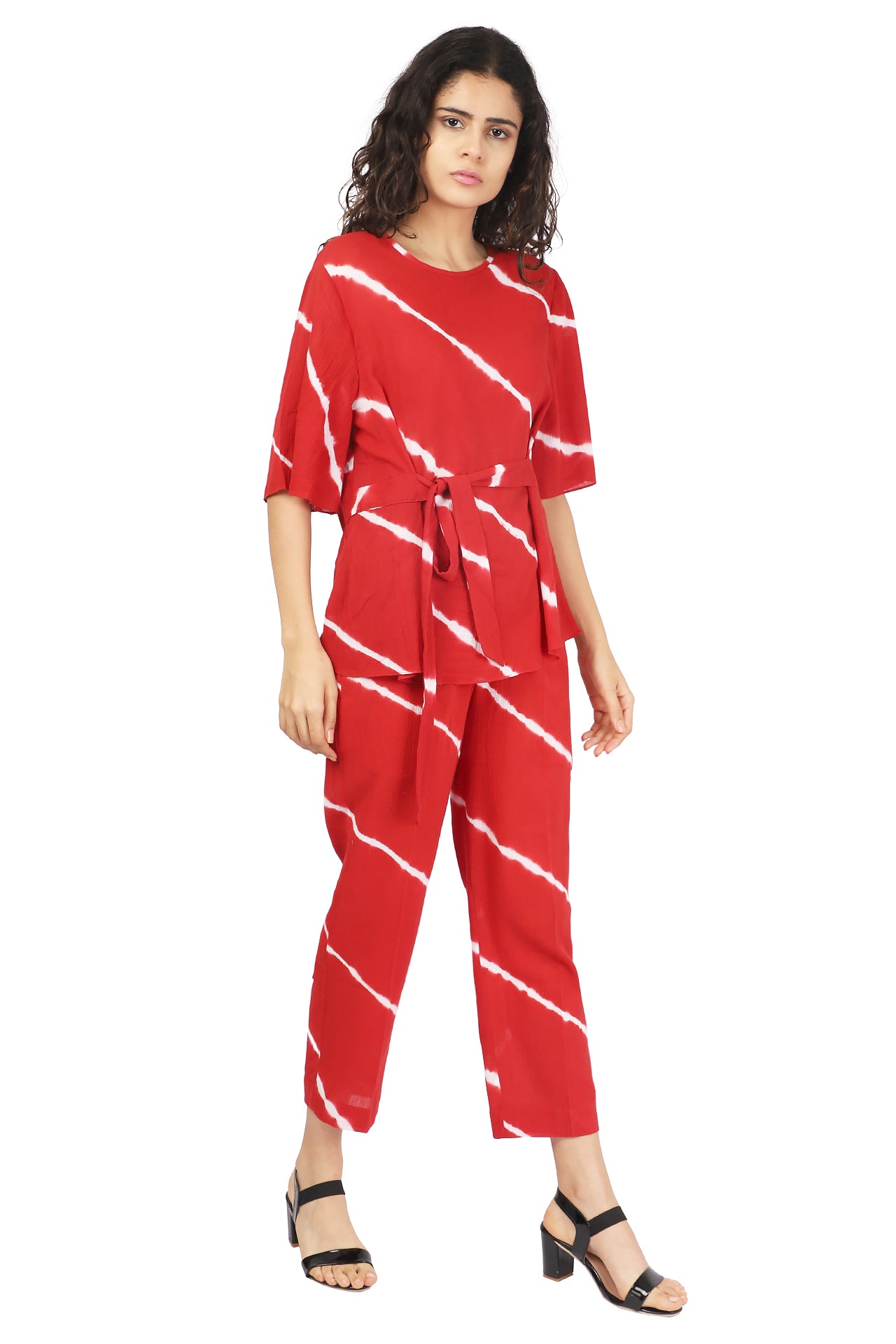 RED CO-ORD SET