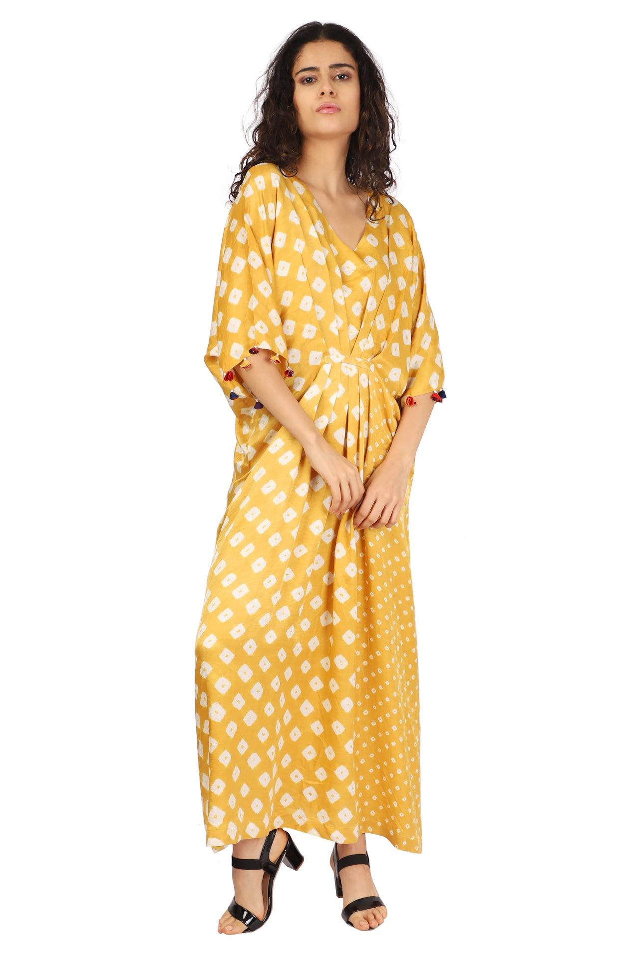 YELLOW LONG DRESS