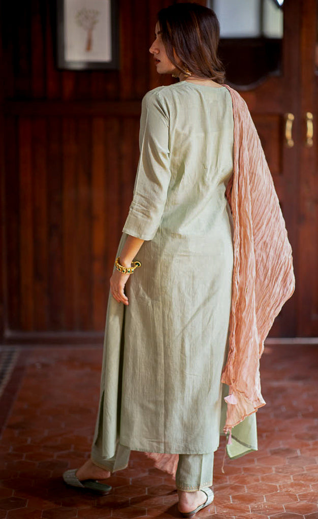 kurta with trouser and dupatta