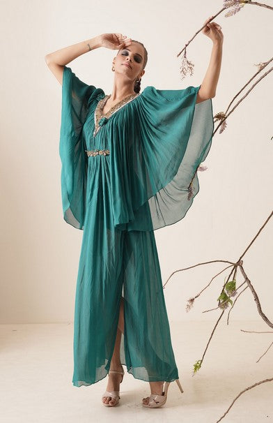 Teal Kaftan