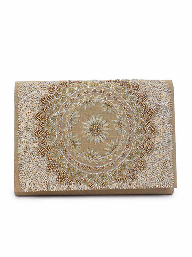 Sun gold clutch