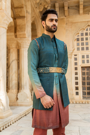 Ombre kurta set