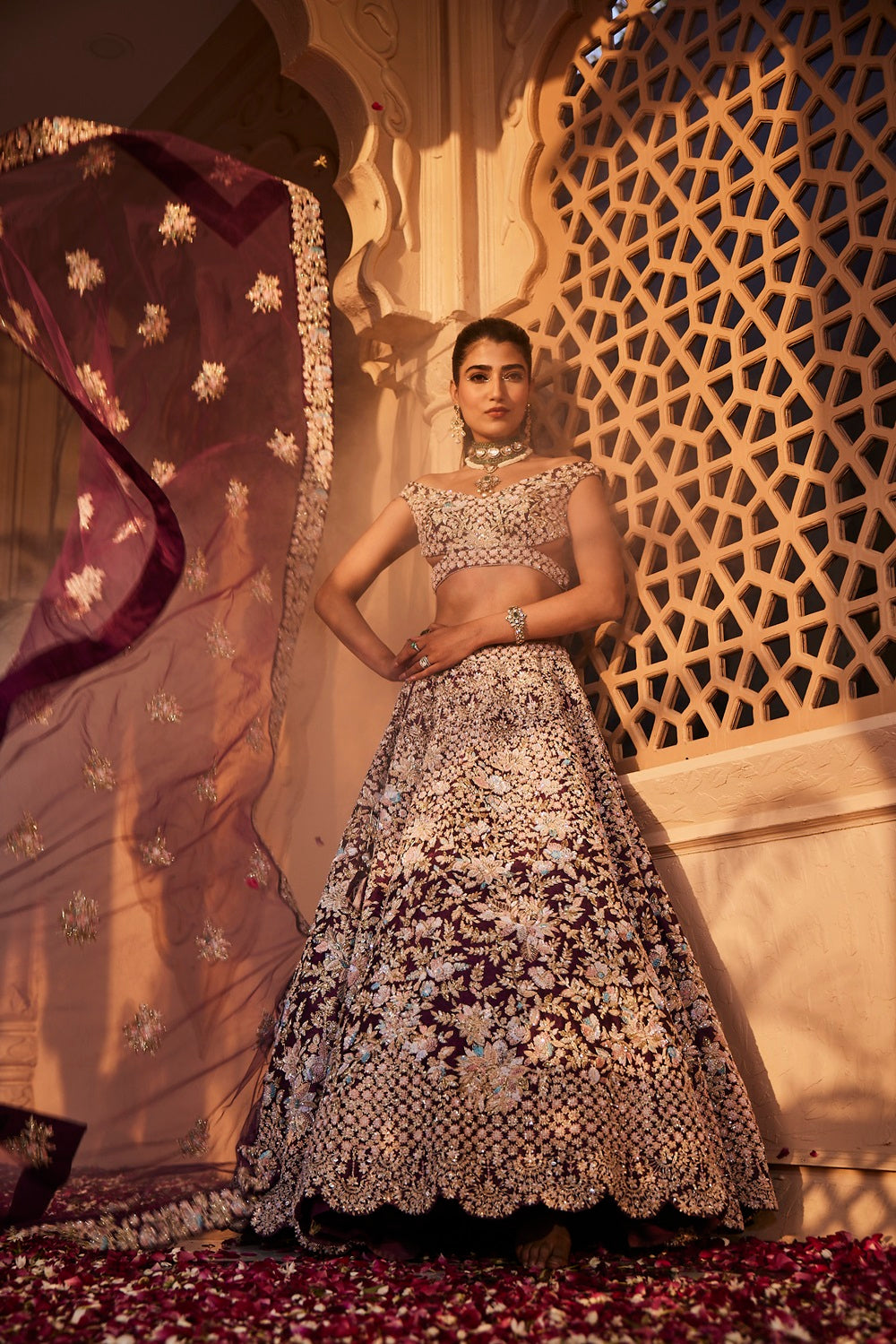 ROSES LEHENGA