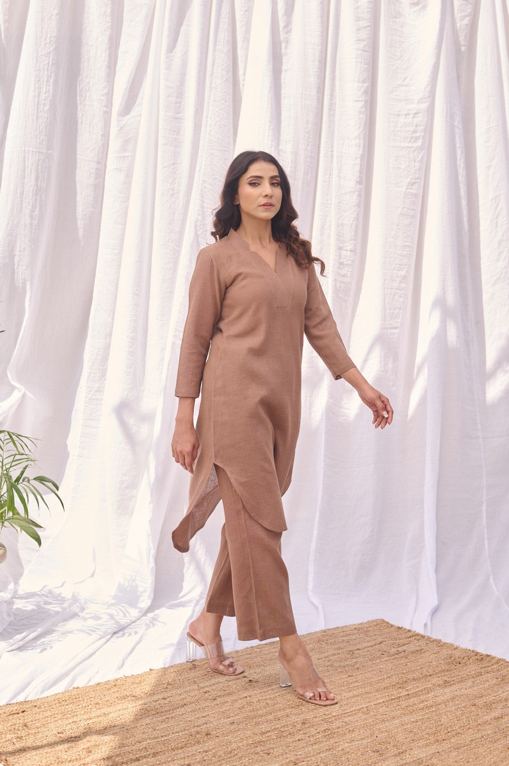 Coffee brown Co-ord Set