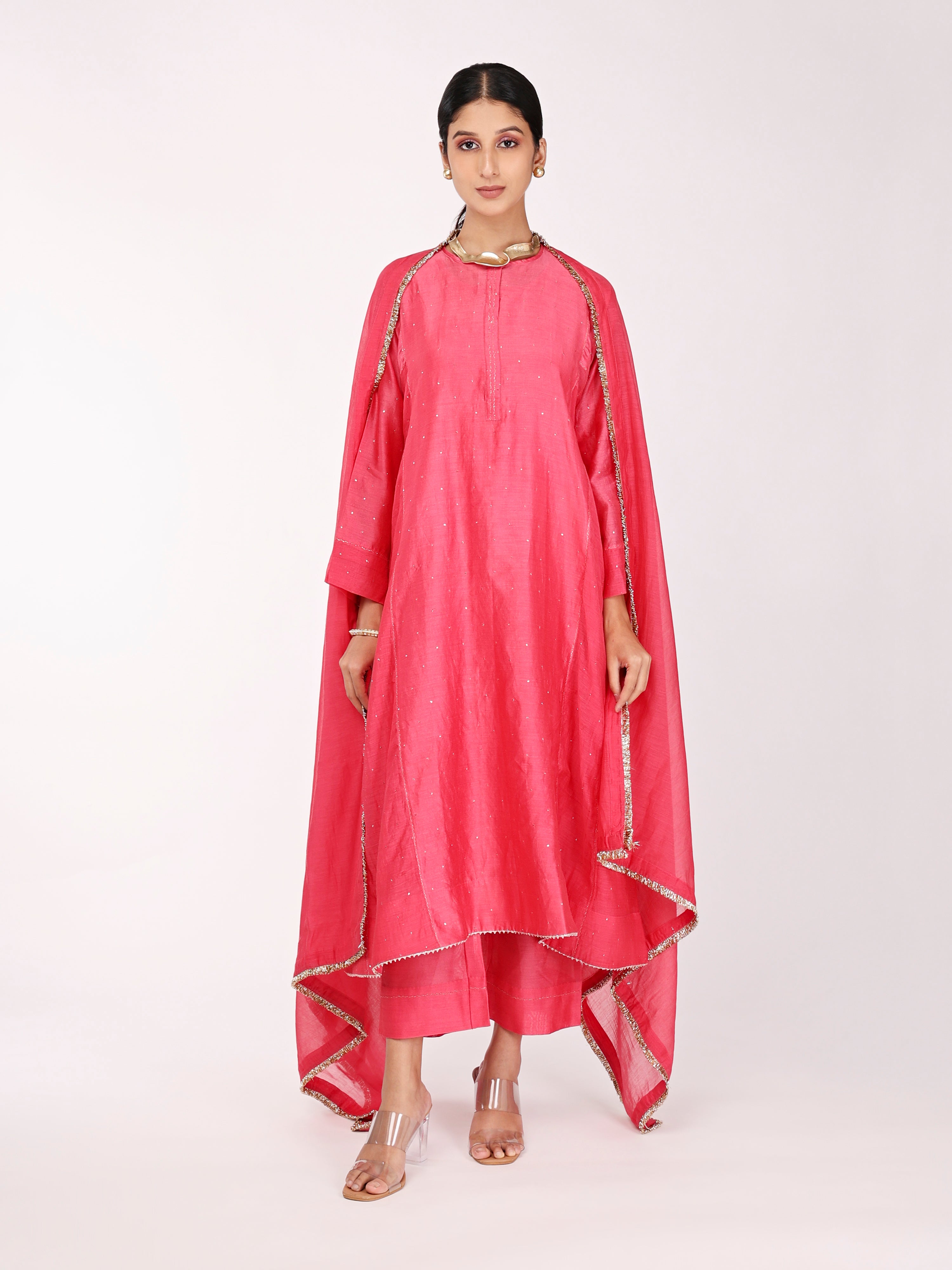 Pink Kurta Set