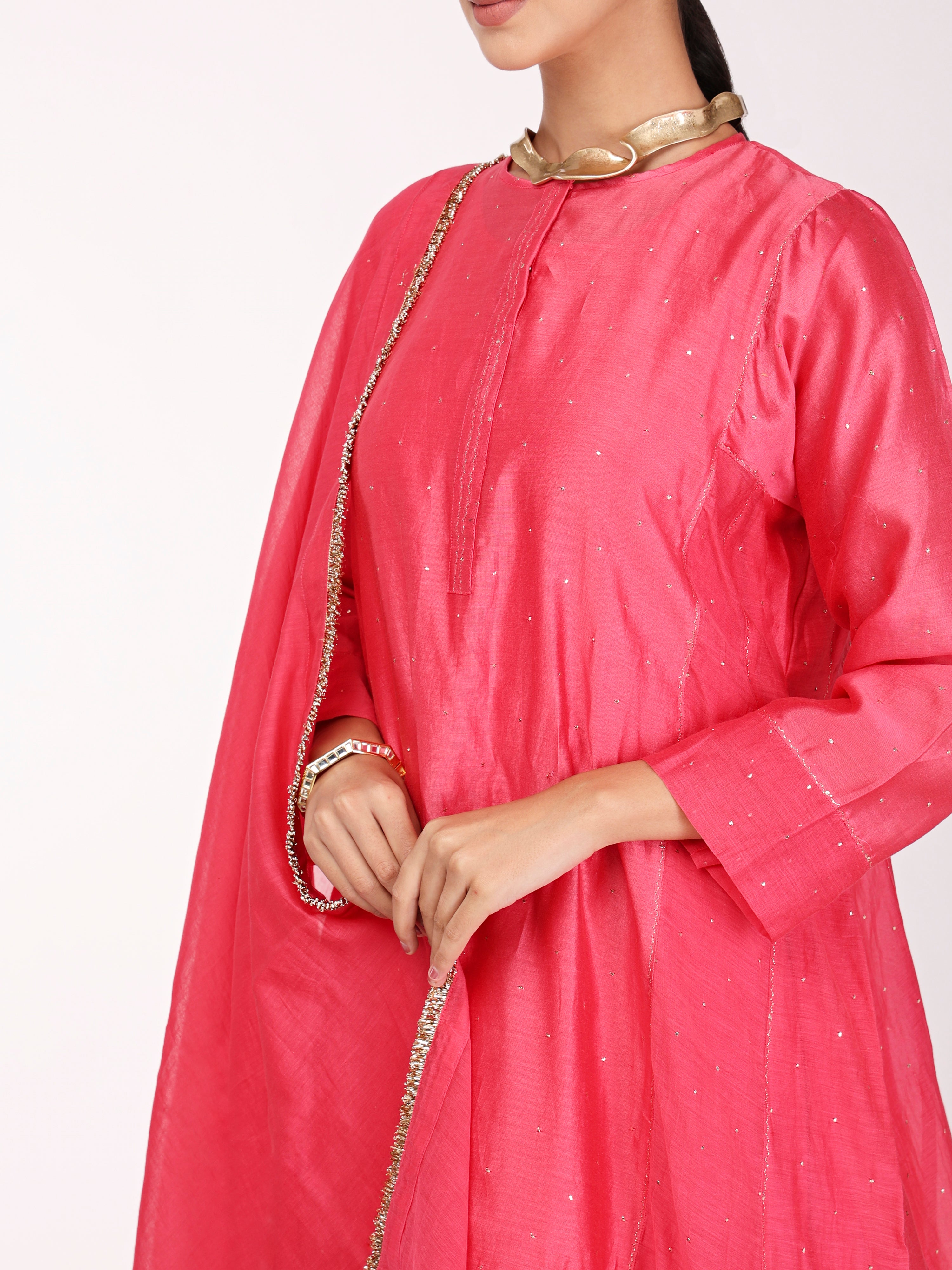 Pink Kurta Set