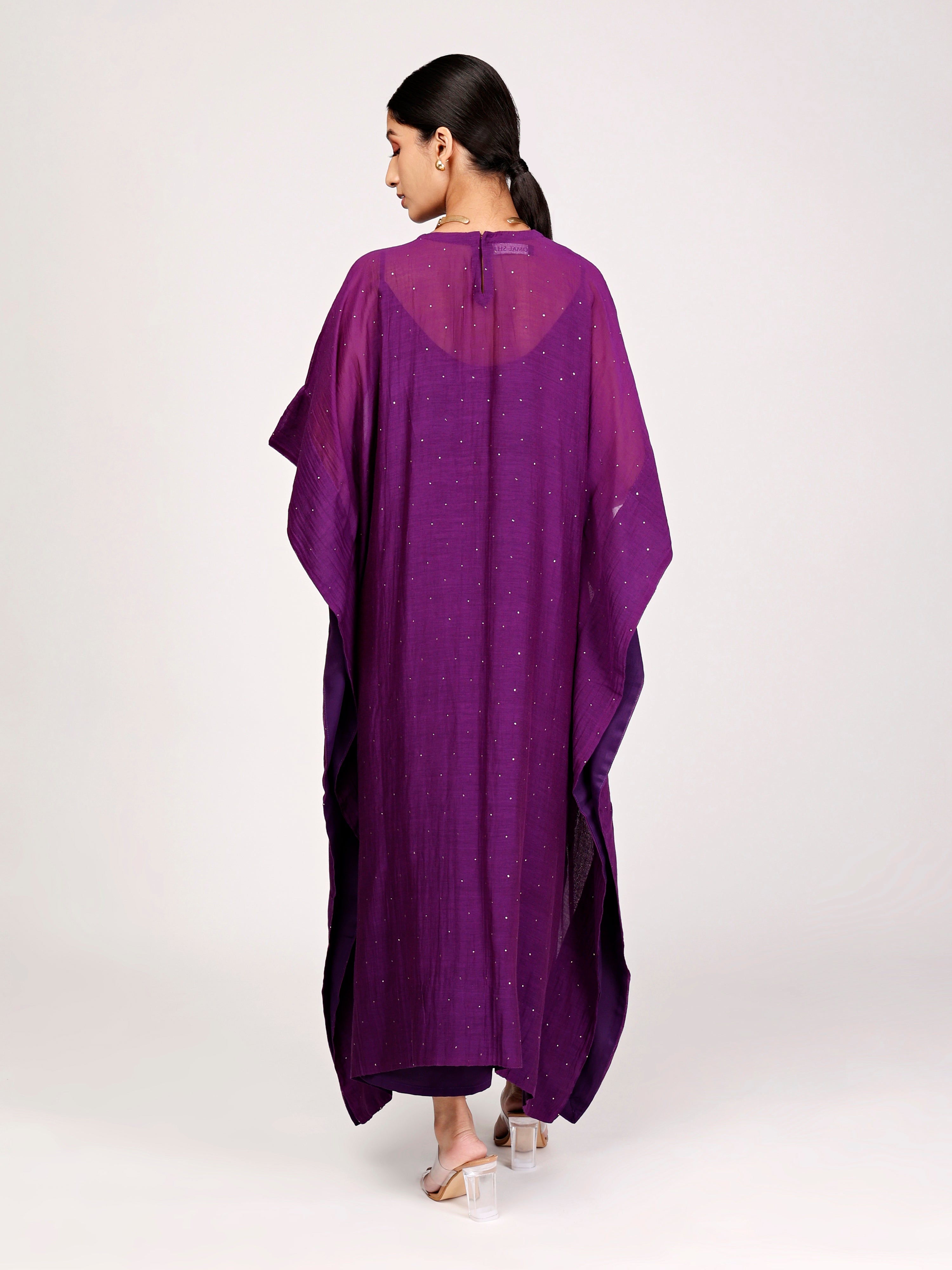 Deep Purple Kaftan