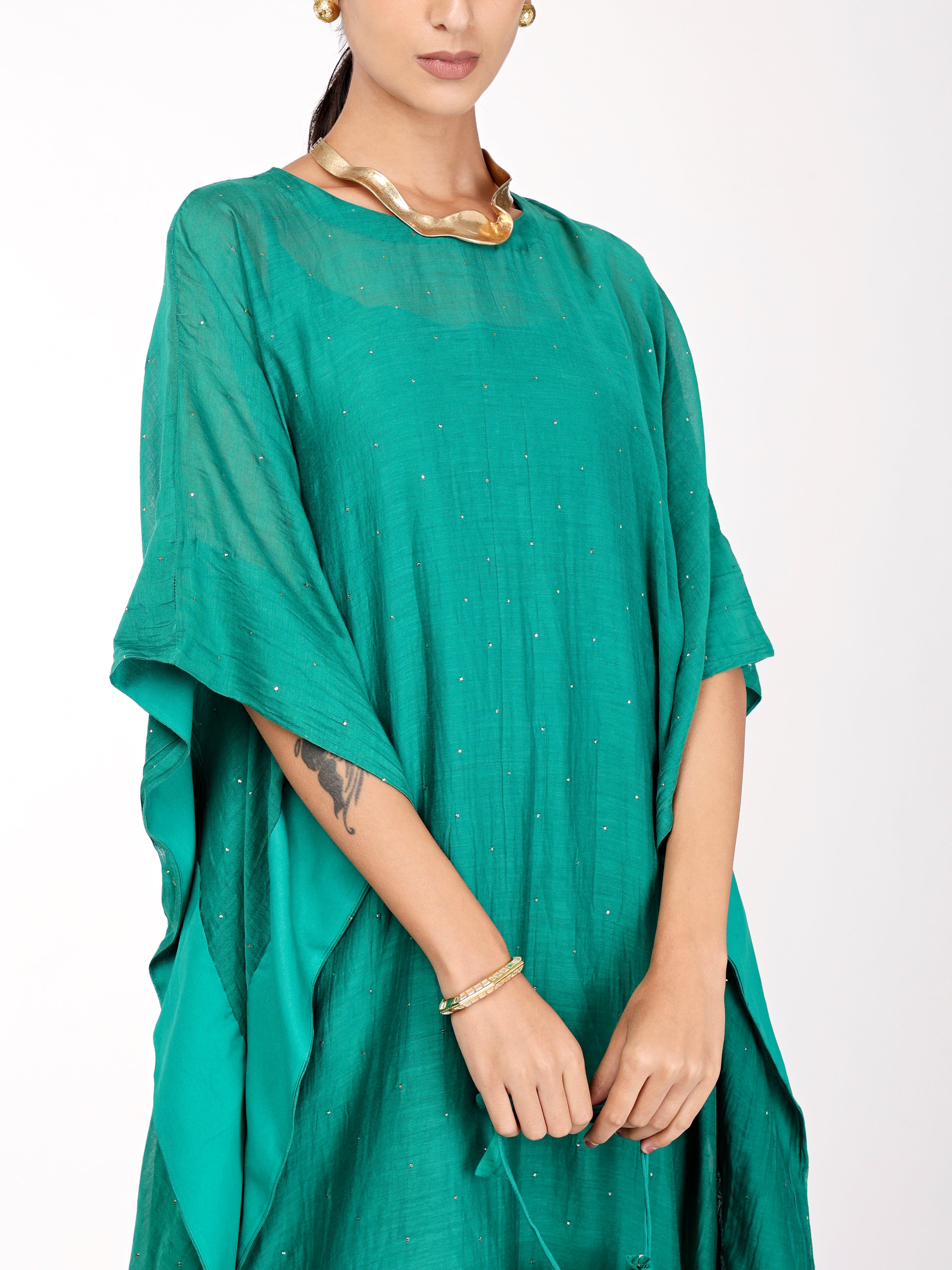 Rama Green Kaftan