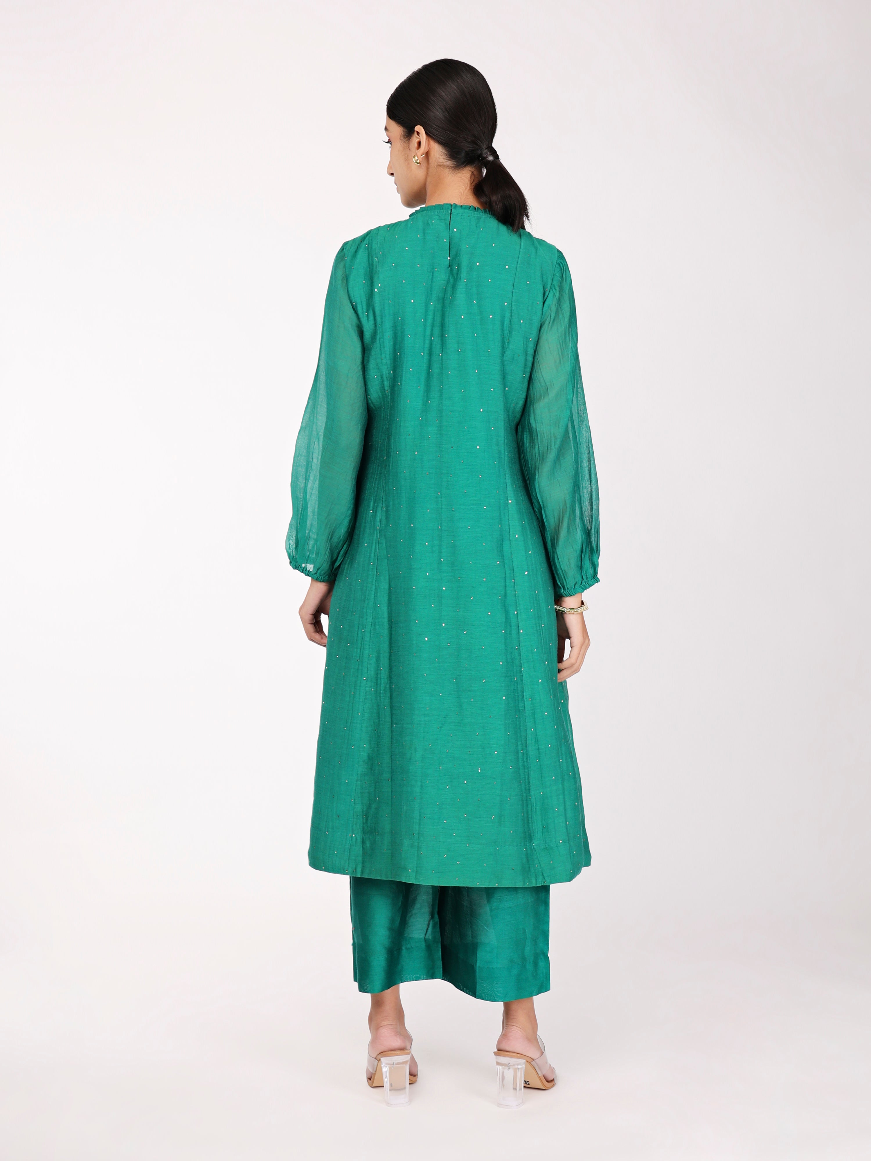 Rama Green Tunic Set