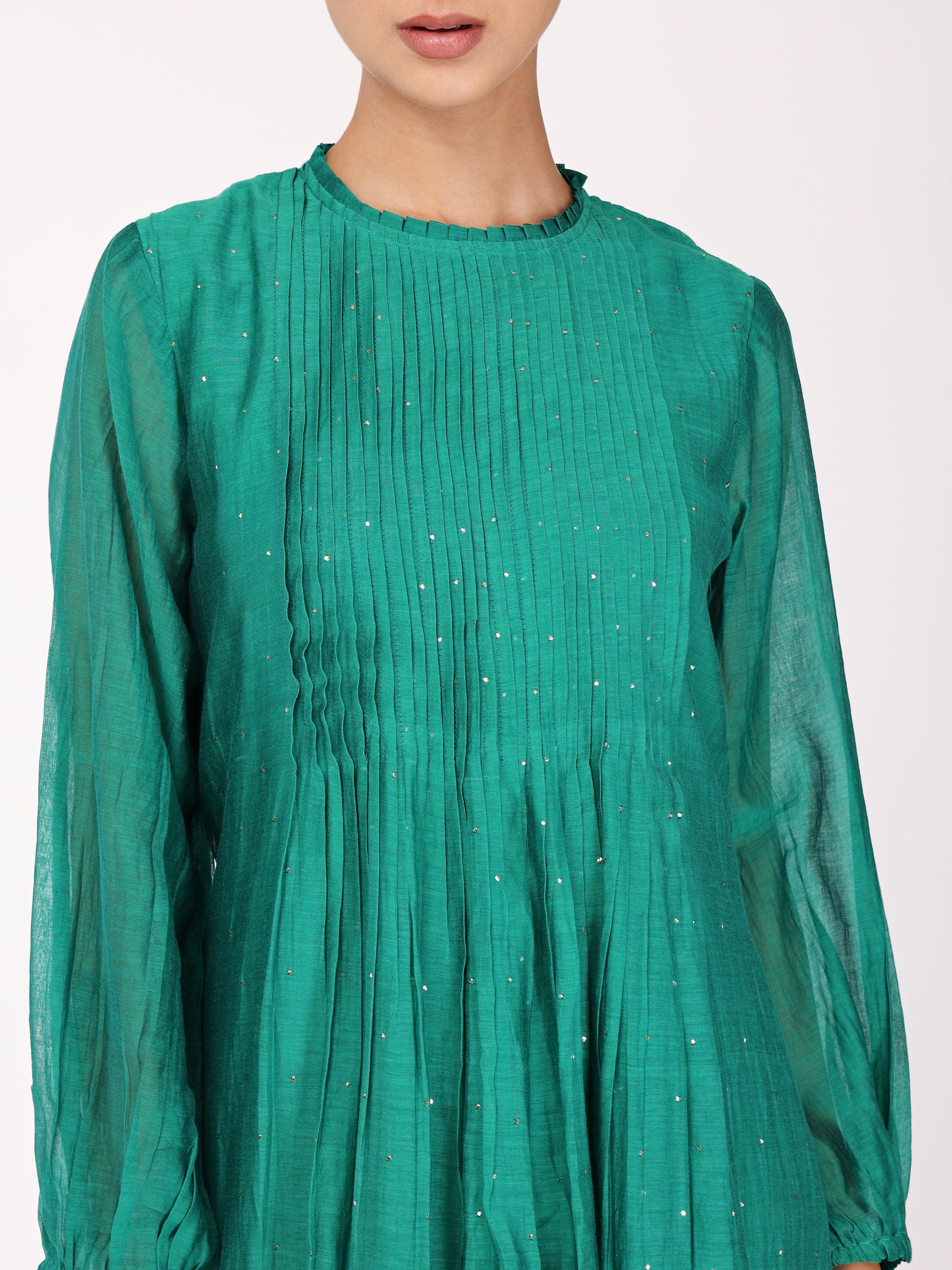 Rama Green Tunic Set