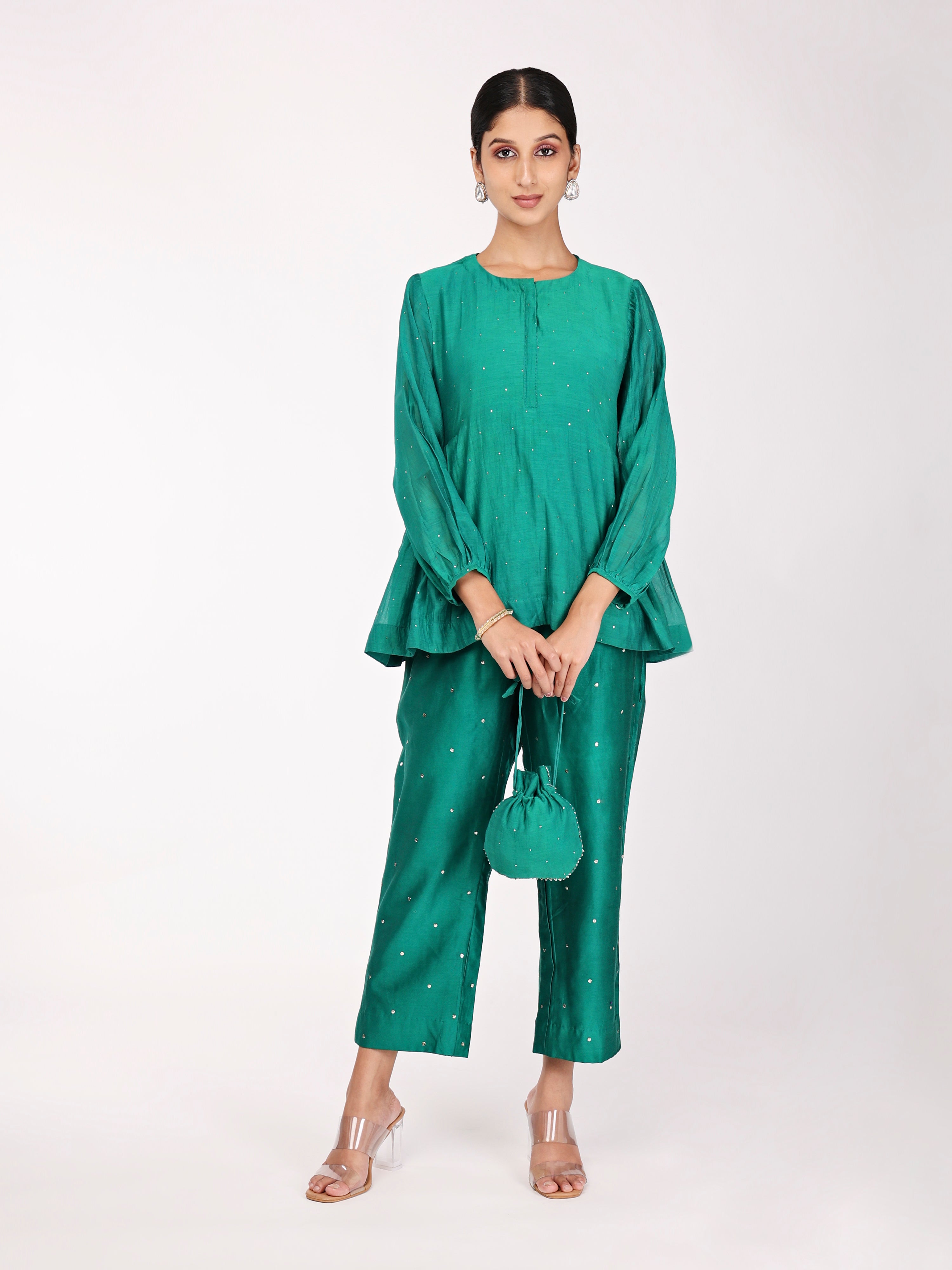 Rama Green Co-ord Set