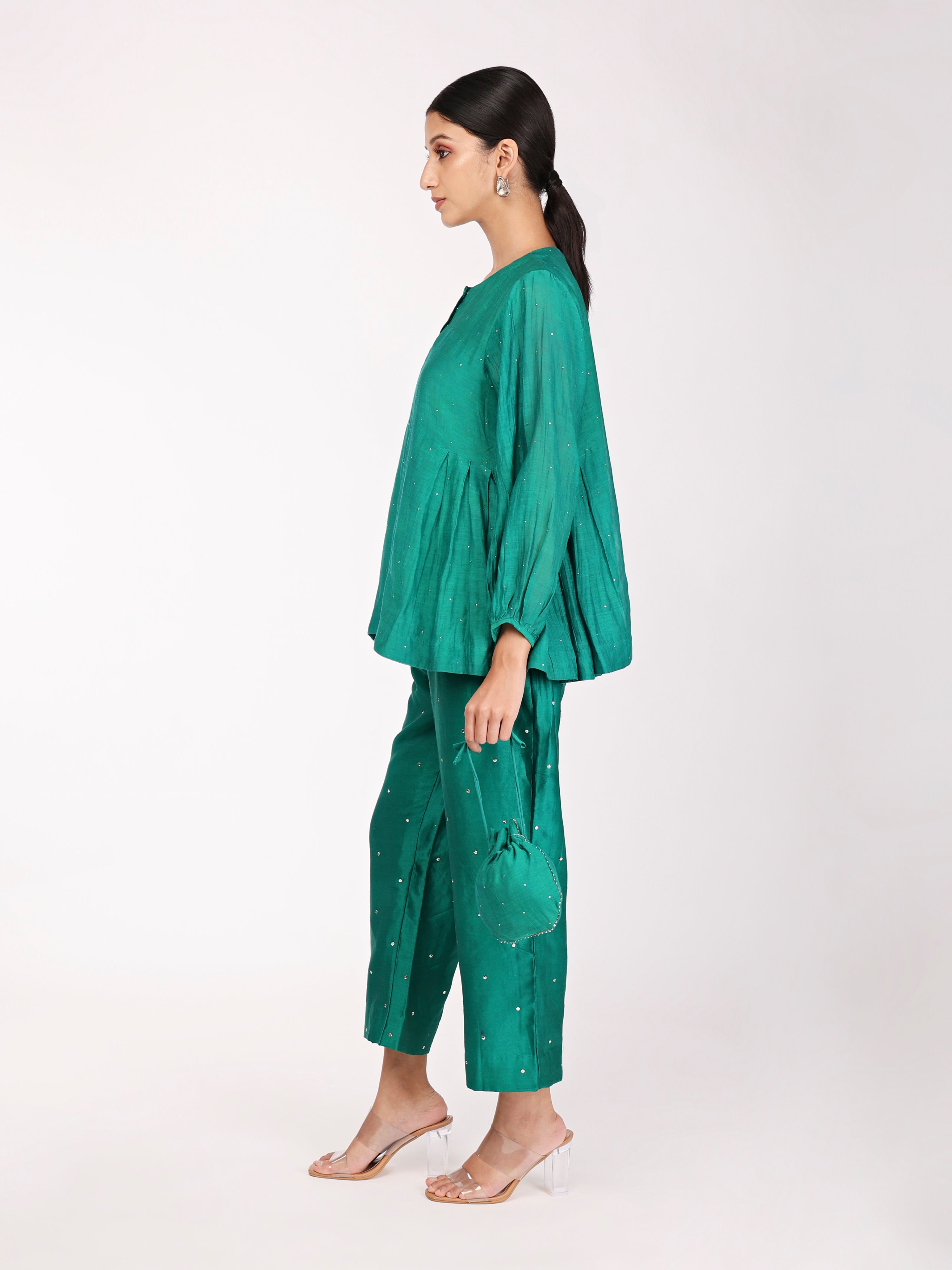 Rama Green Co-ord Set