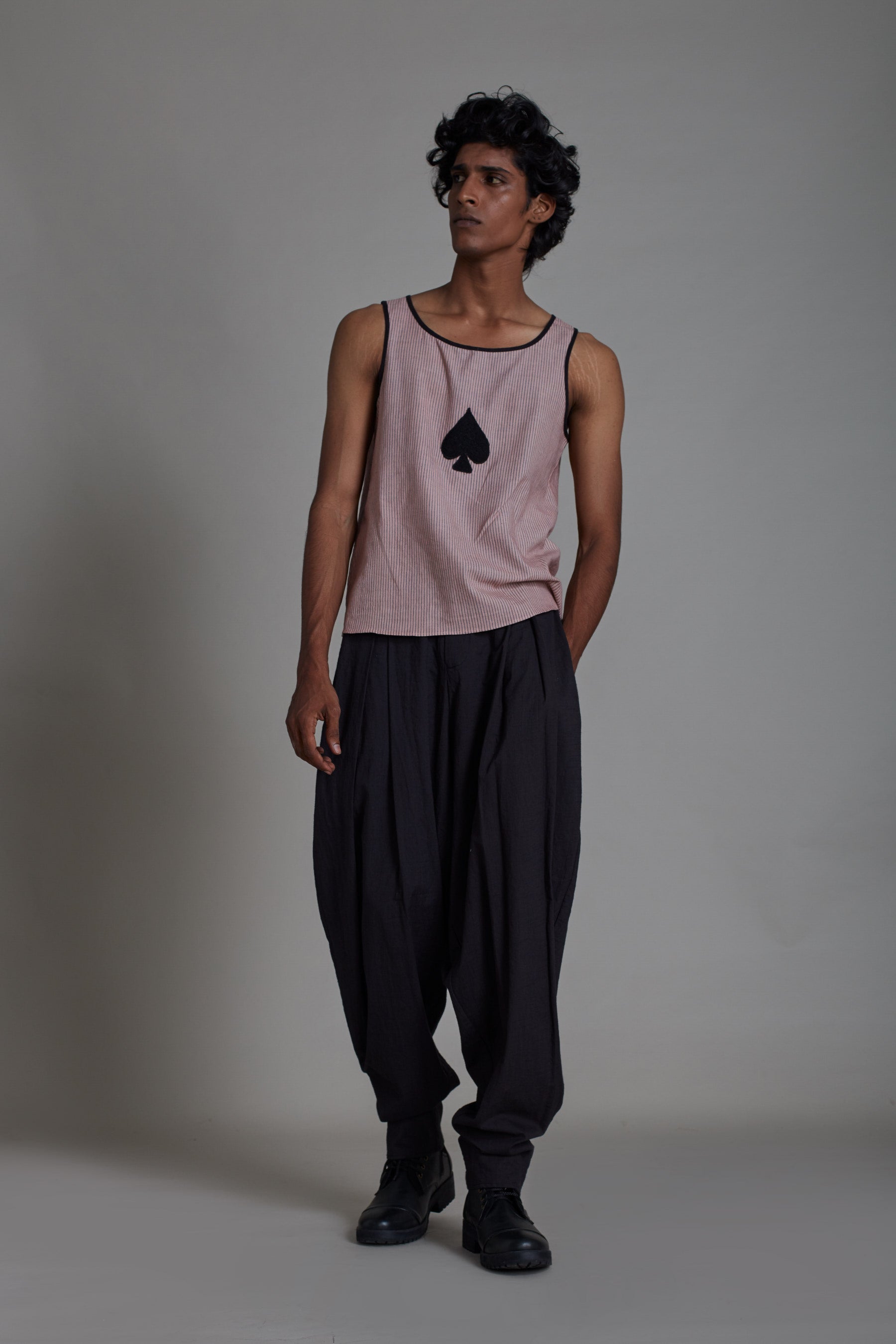 Men's Tank Top-SS Pink