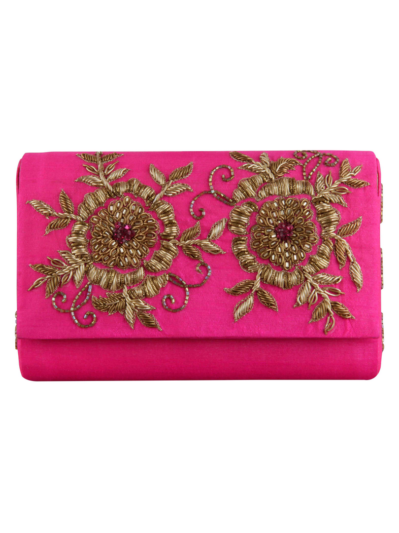 Pink Jiggle clutch