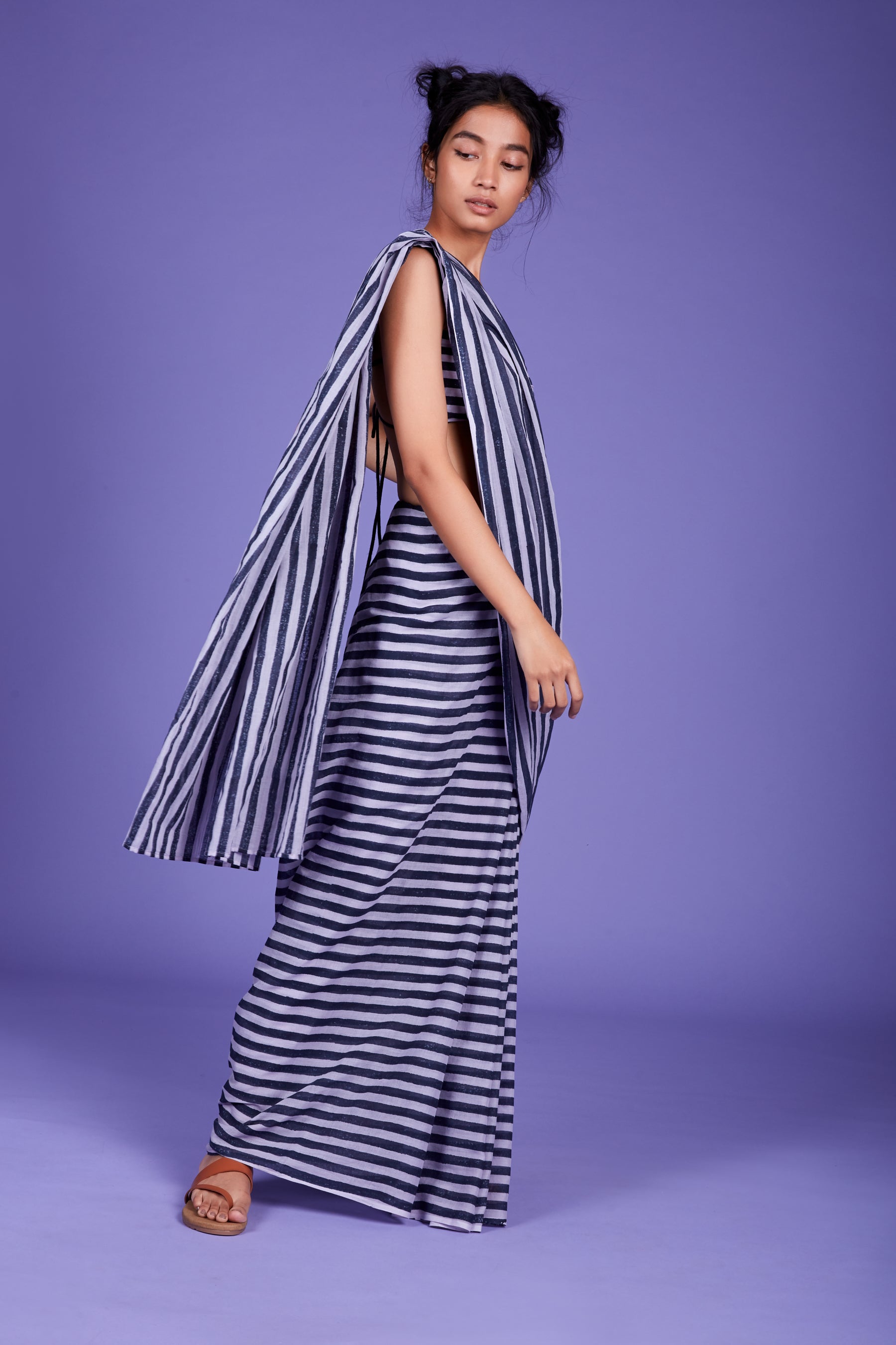 MATI SAREE - LAVENDER