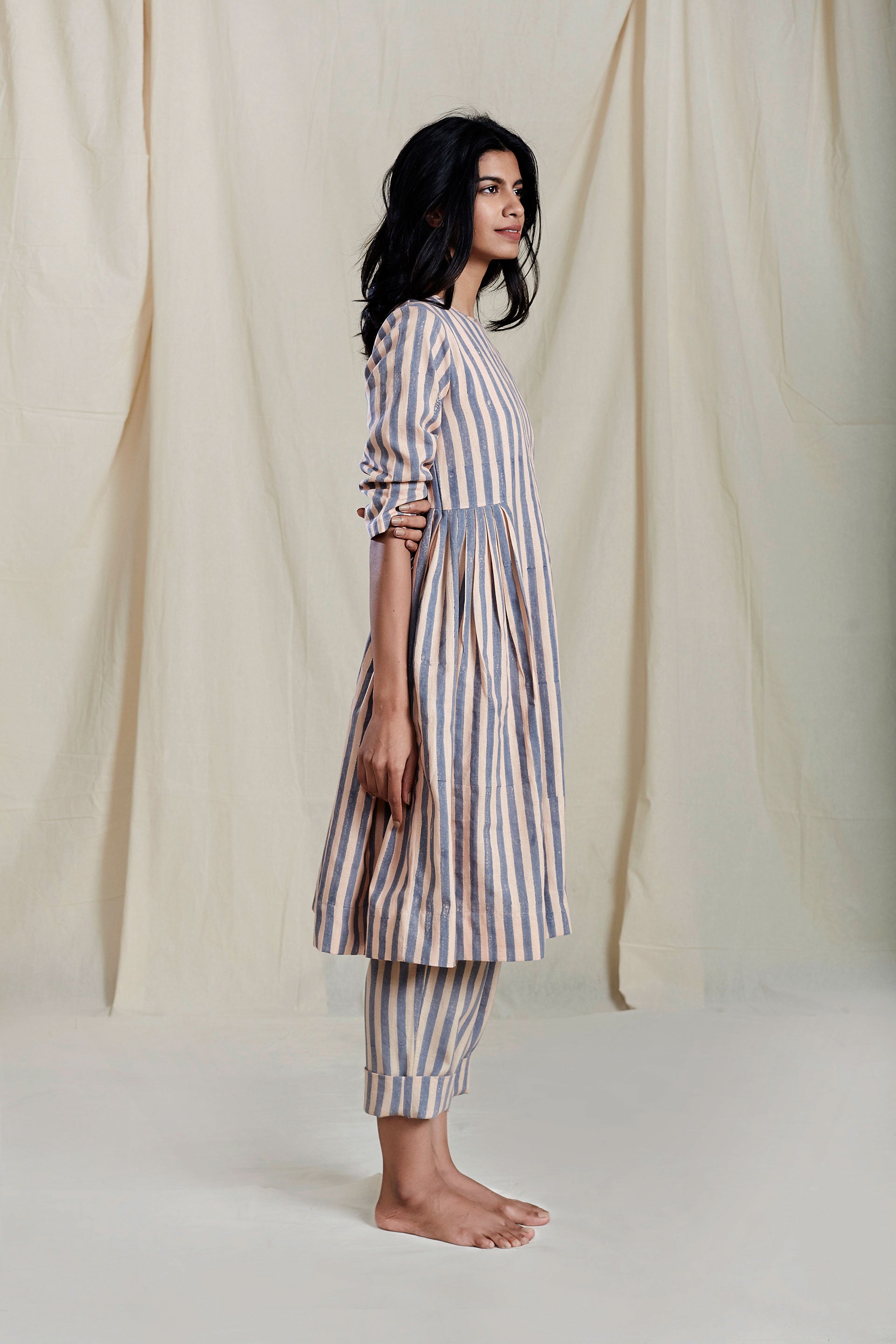 PEACH SE MED STRIPE PANTS