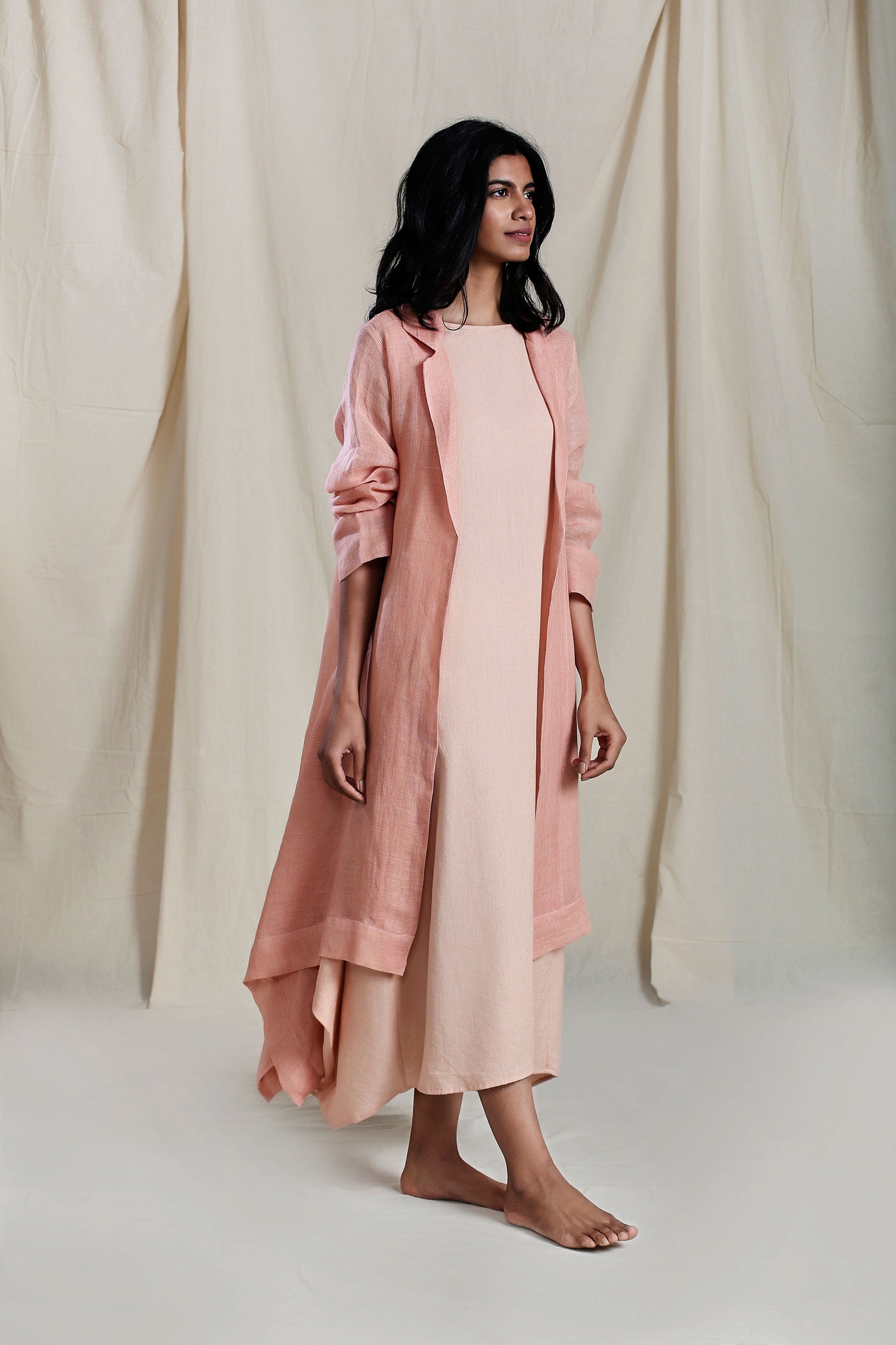 PEACH TRENCH AND VARI SET