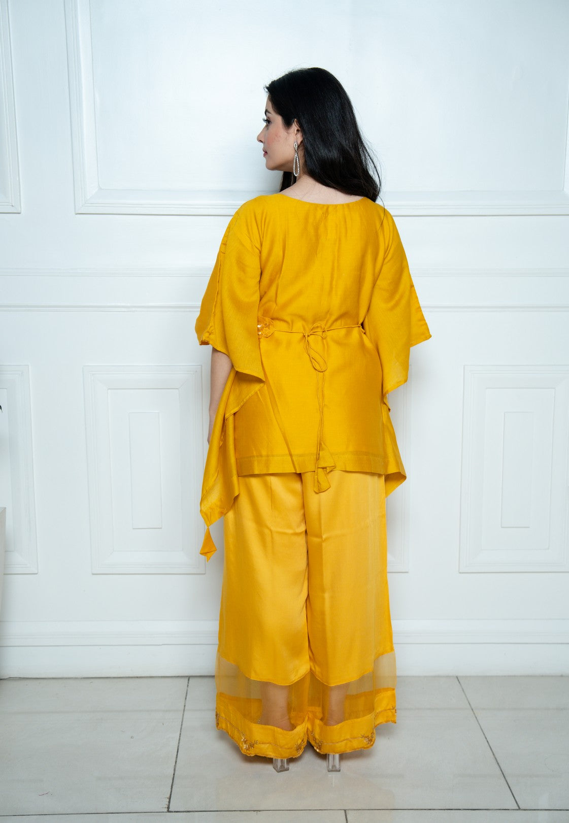 Yellow Kaftan Set