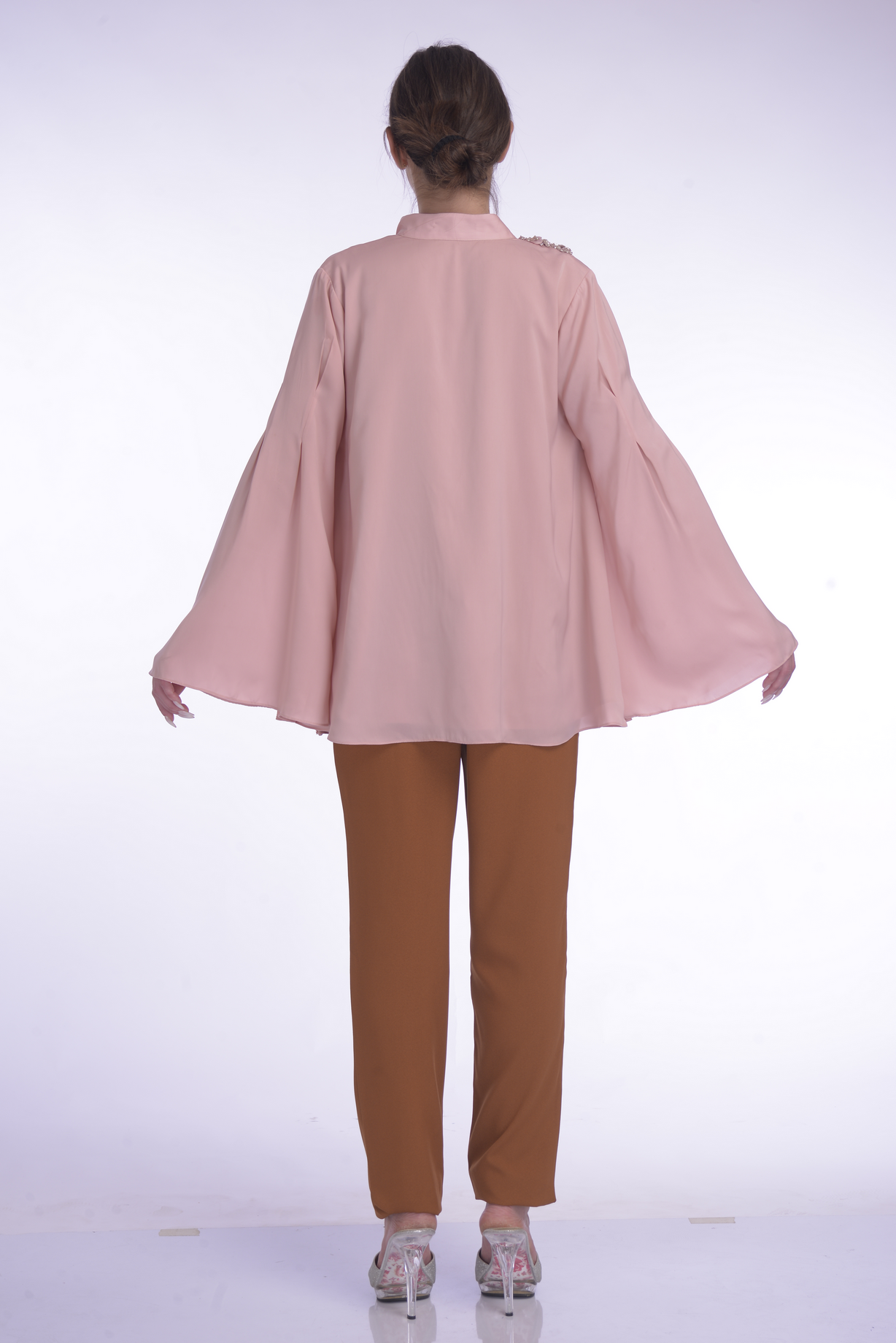 Primerose Pink Bottom Flaire Top