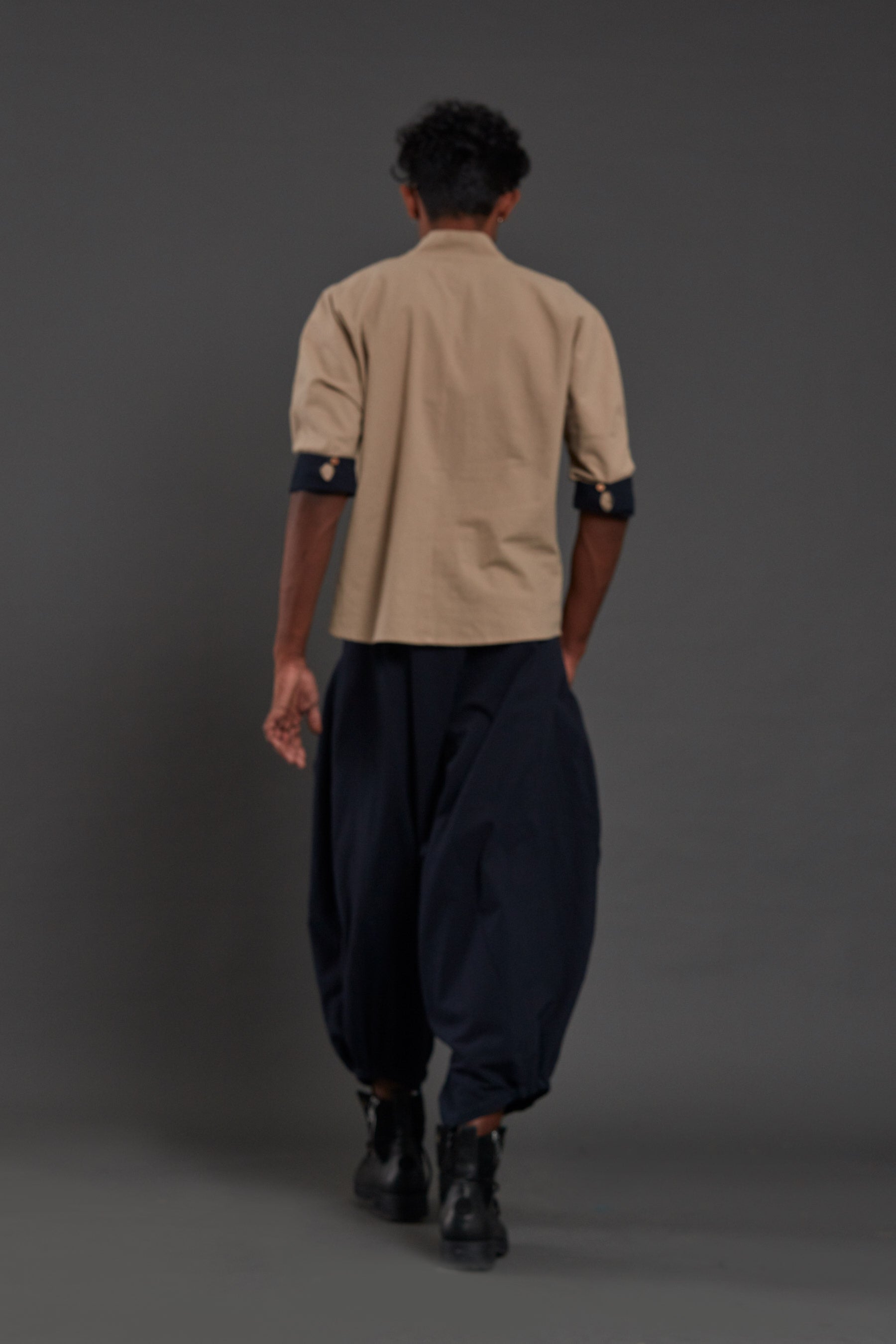 Navy Blue Baggy Pants