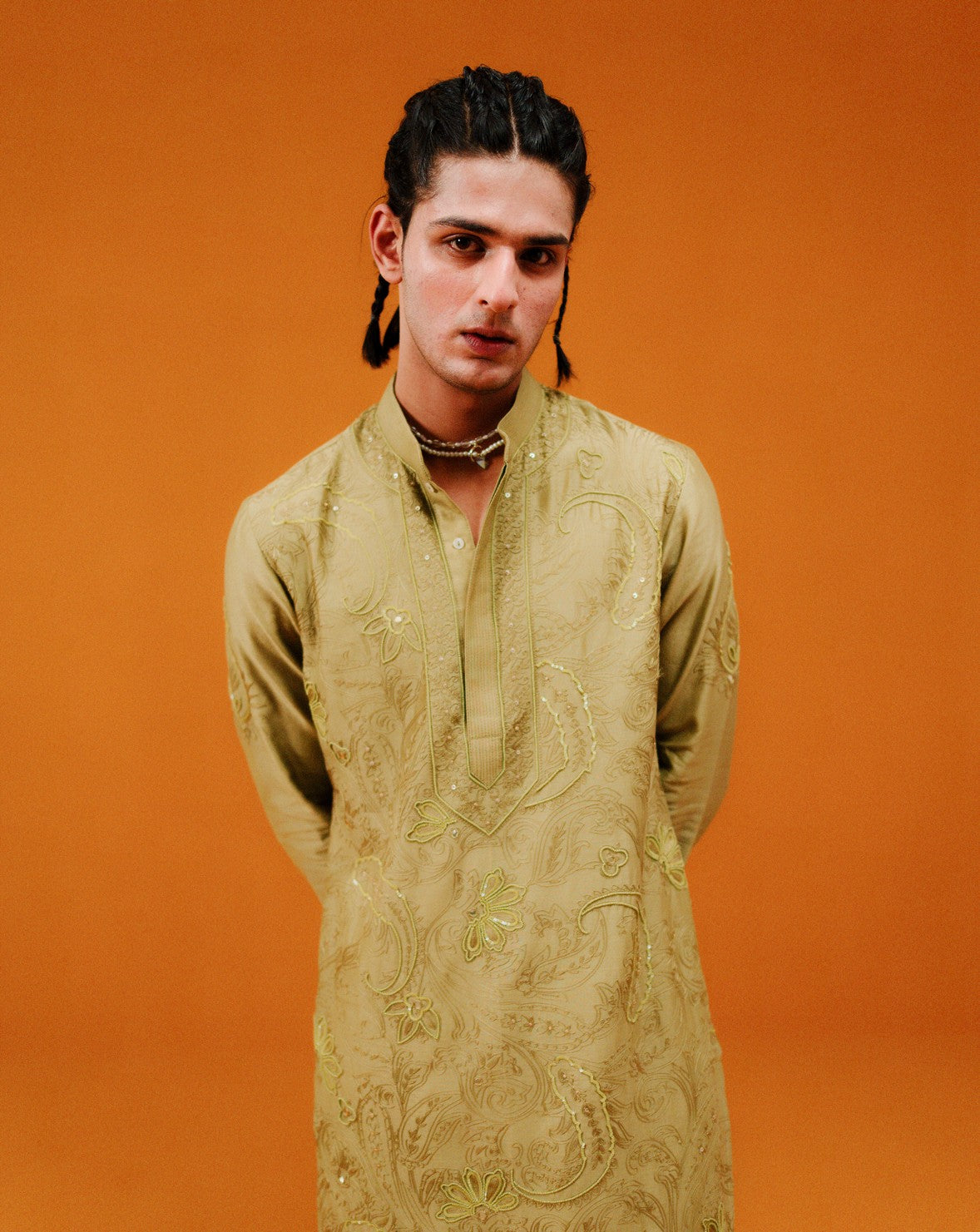 Pompous Paisley Kurta Set