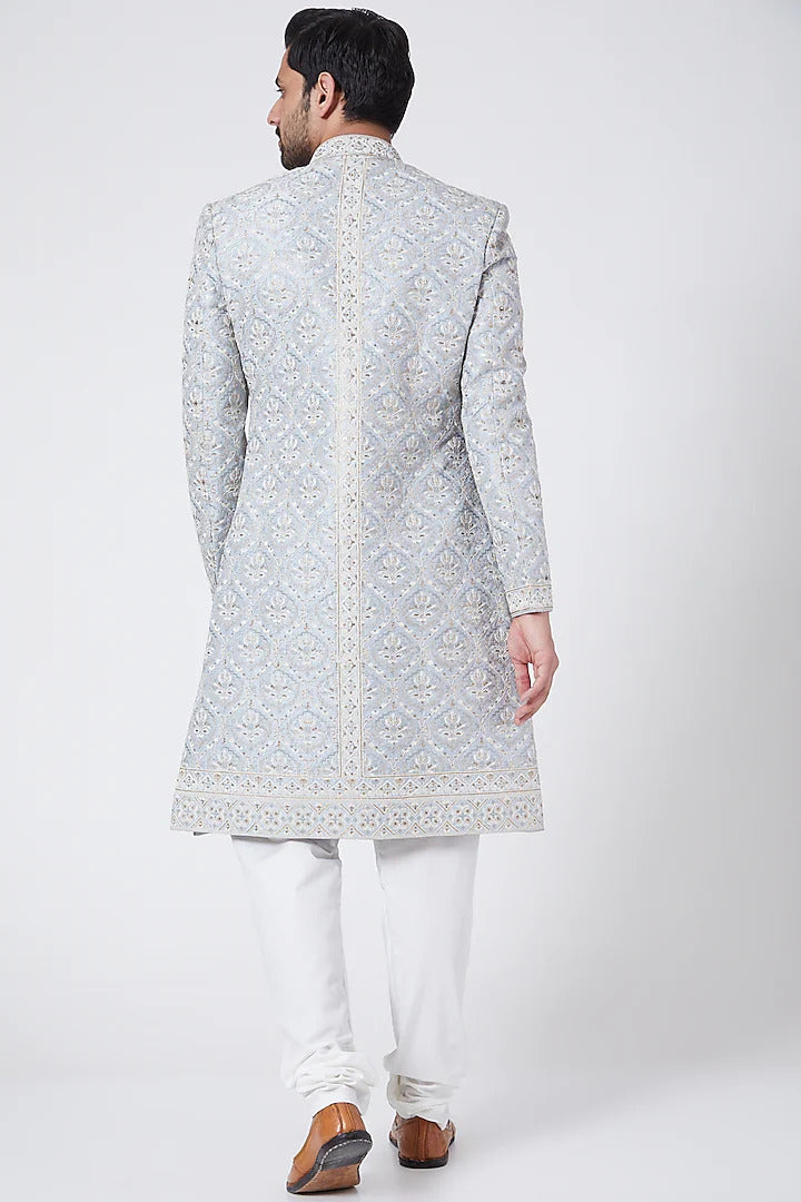 Blue Sherwani