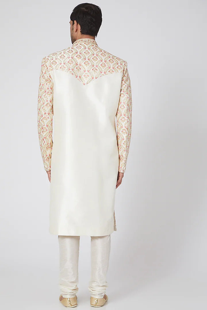 Off White Sherwani