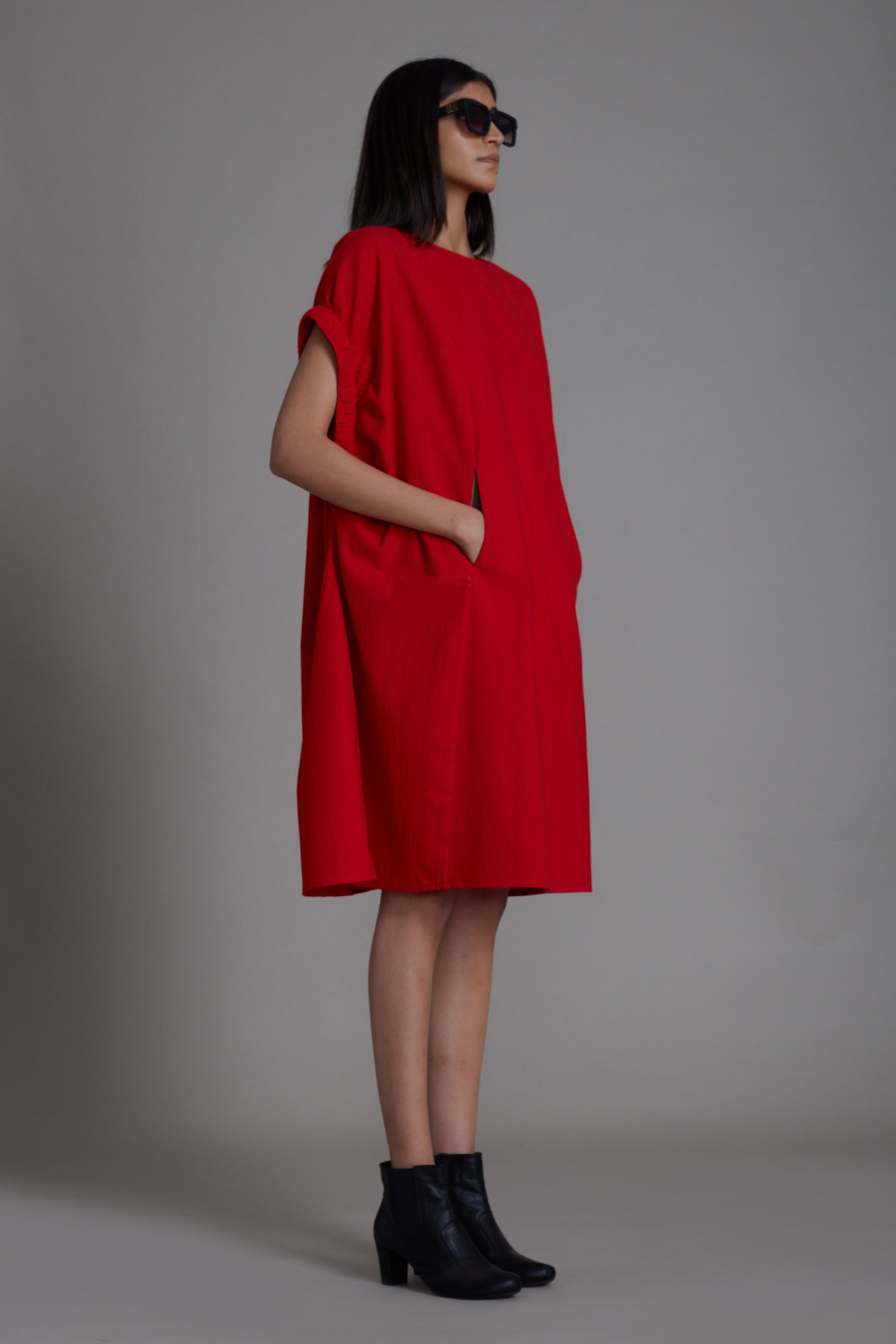 Red Pocket Dress