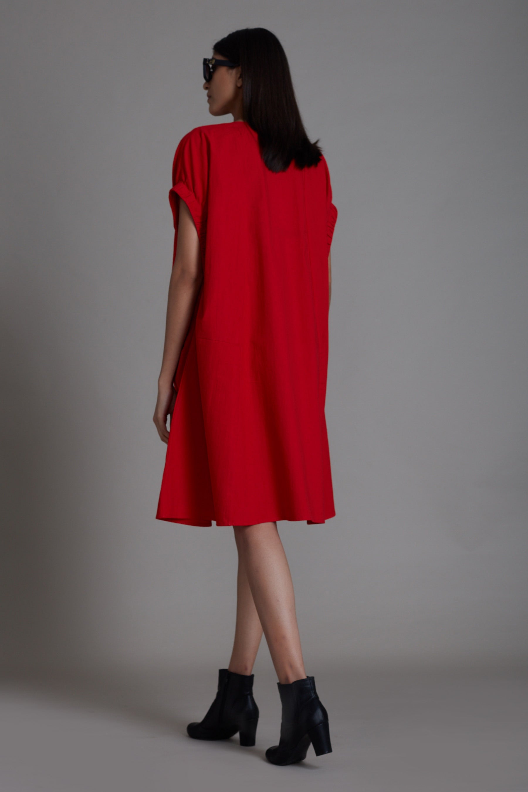 Red Pocket Dress