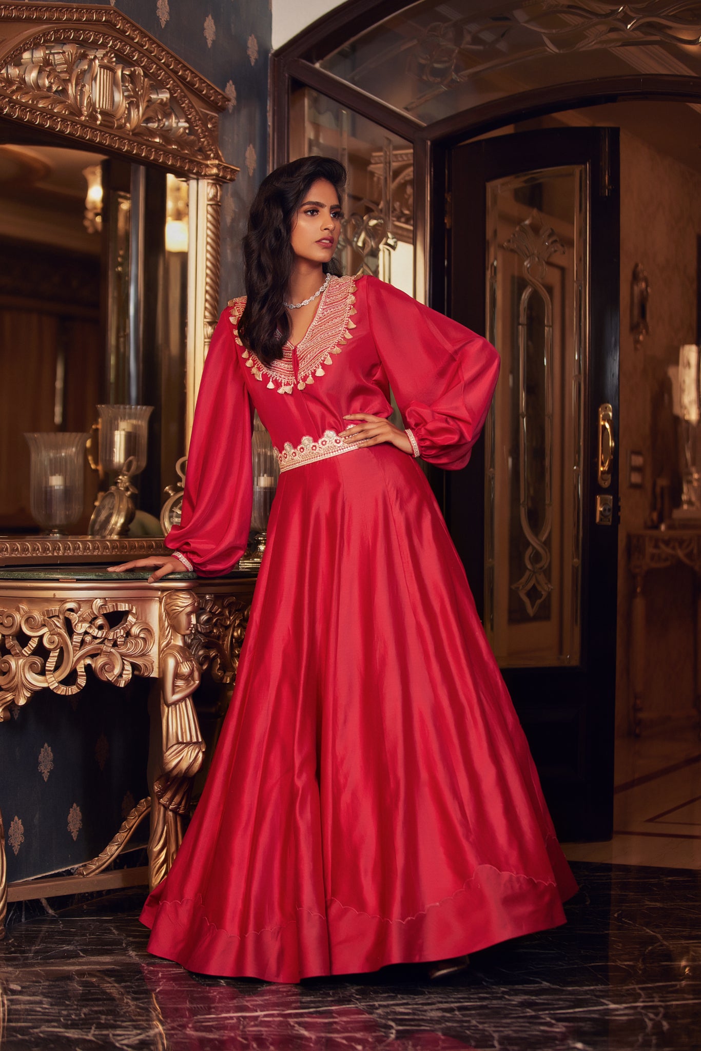 lehenga with shirt blouse