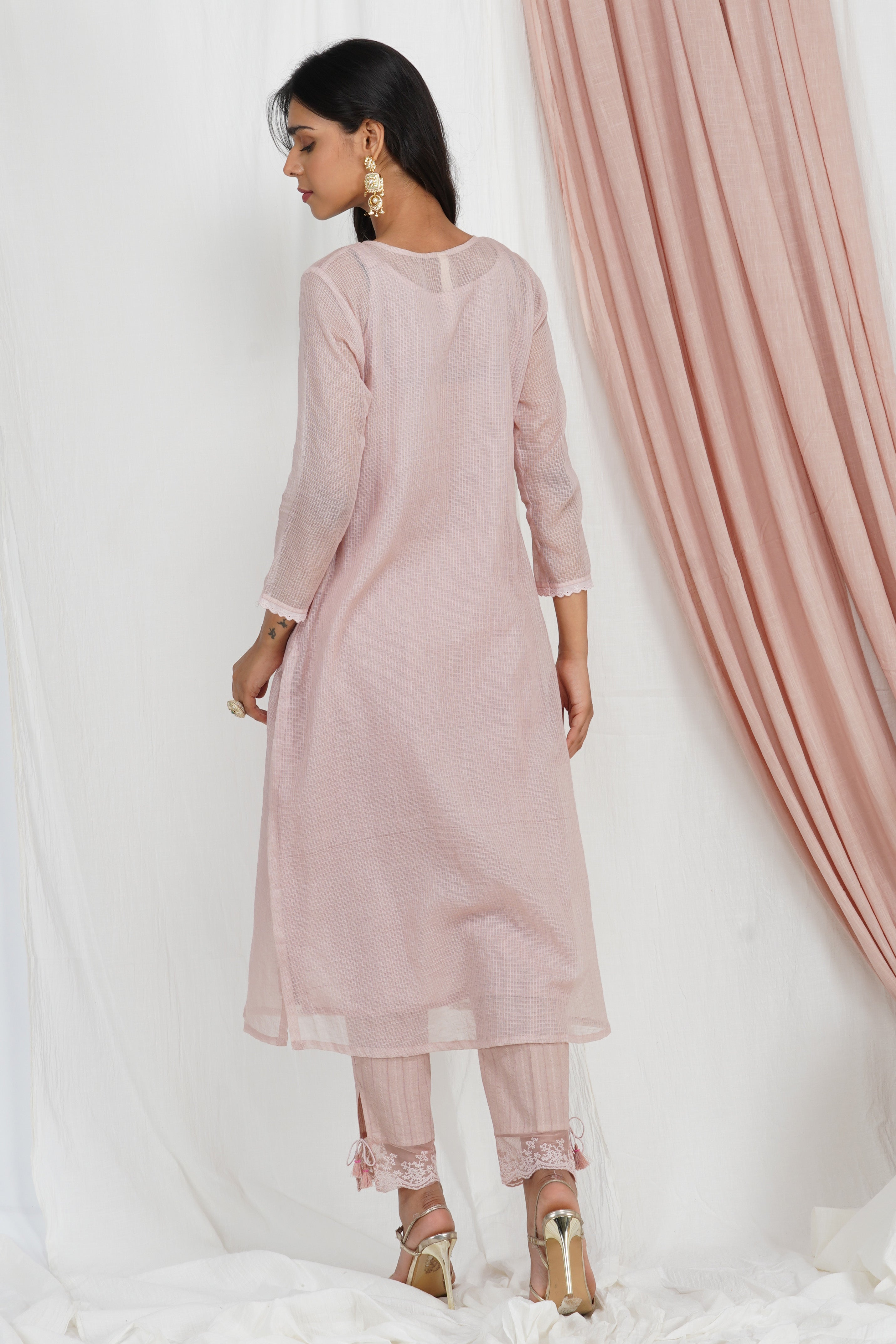 Dusty Pink kurta Set