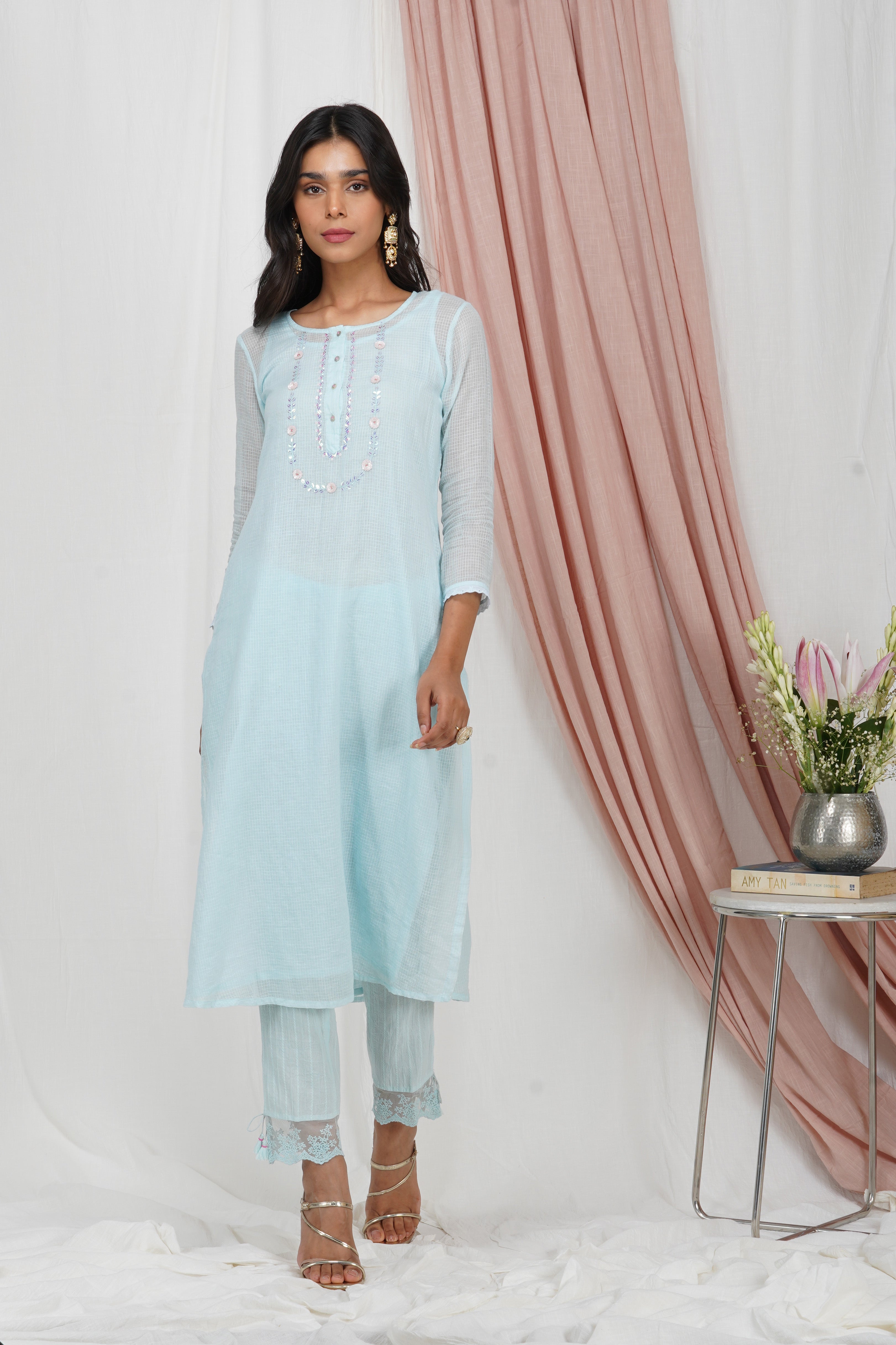 Sky Blue kurta Set