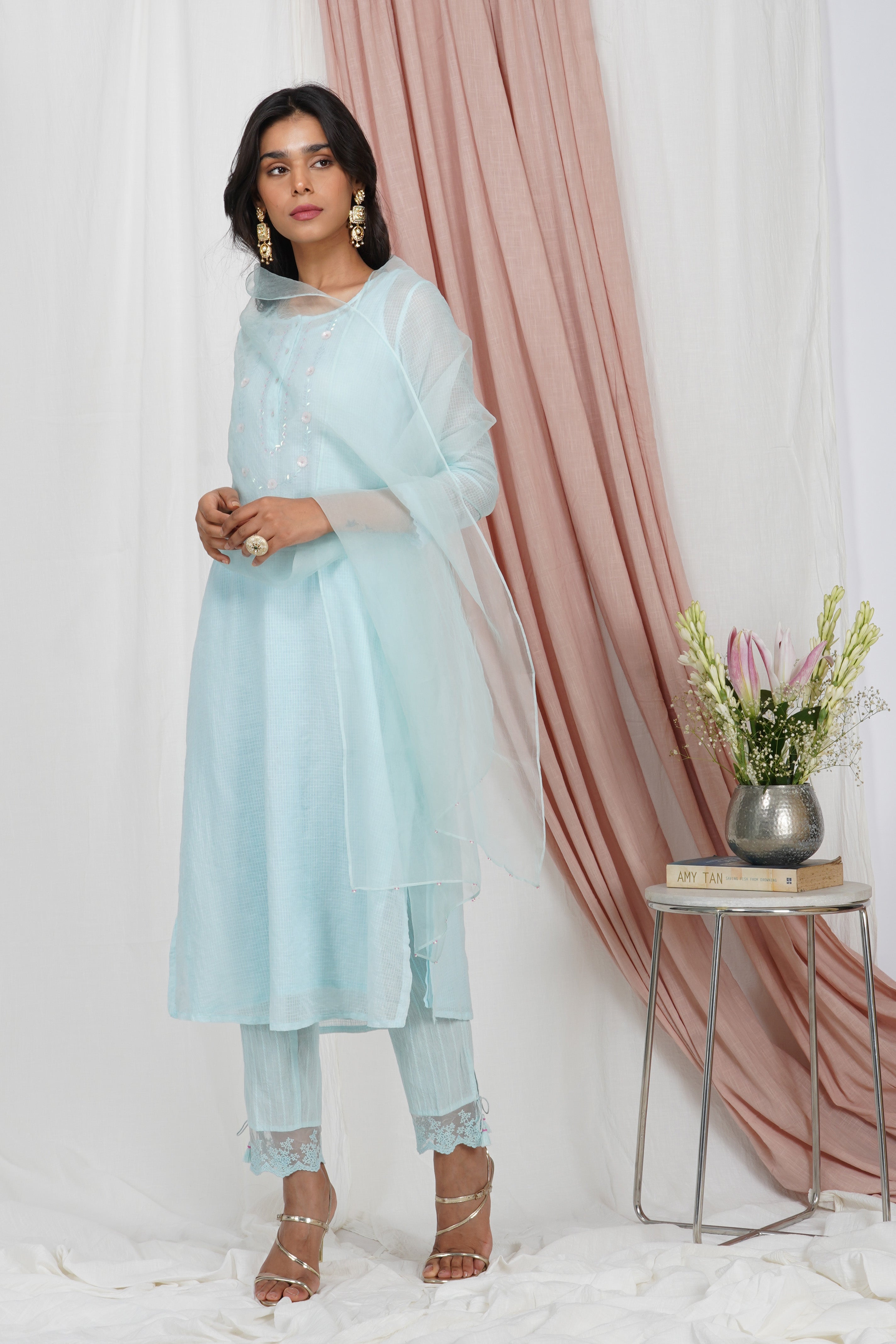 Sky Blue kurta Set