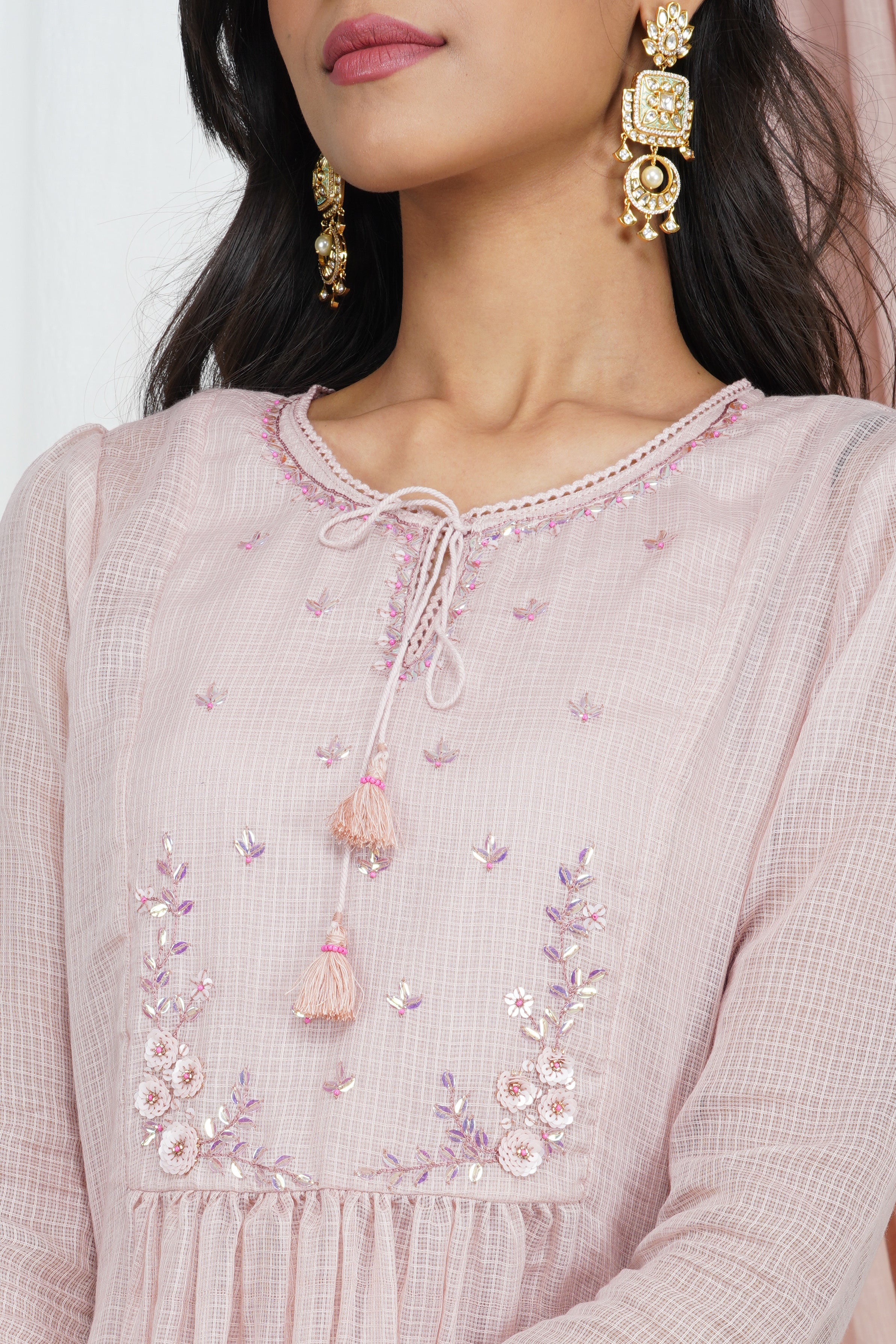 Dusty Pink kurta Set