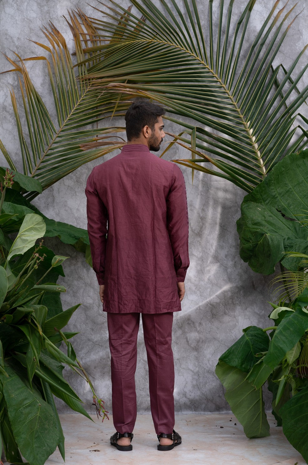 embroidered kurta for men