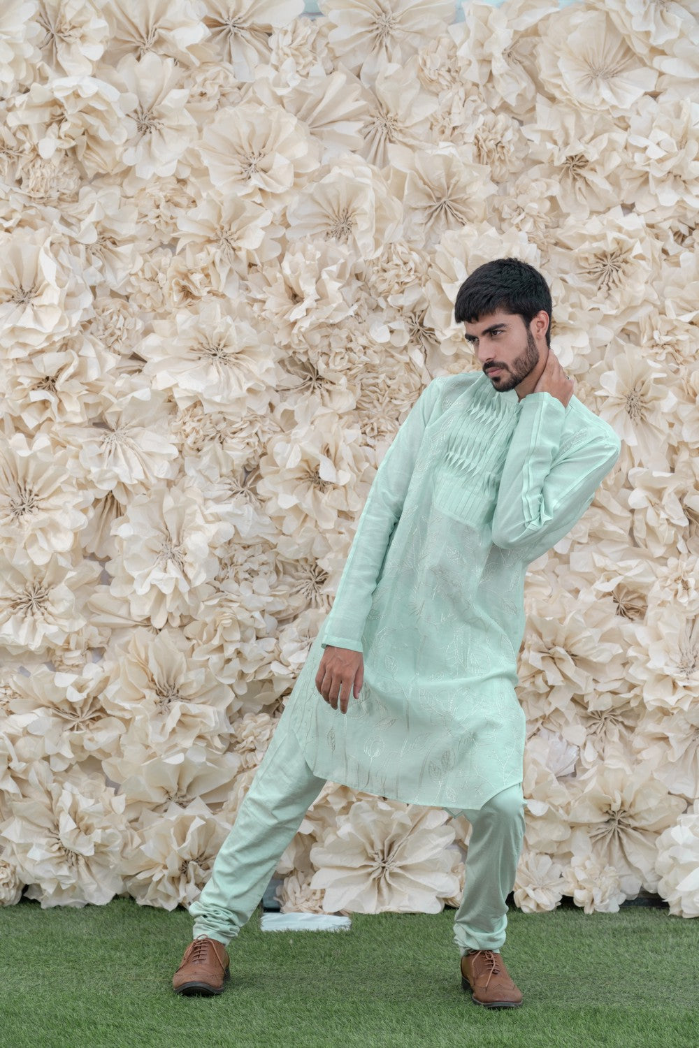 embroidered kurta