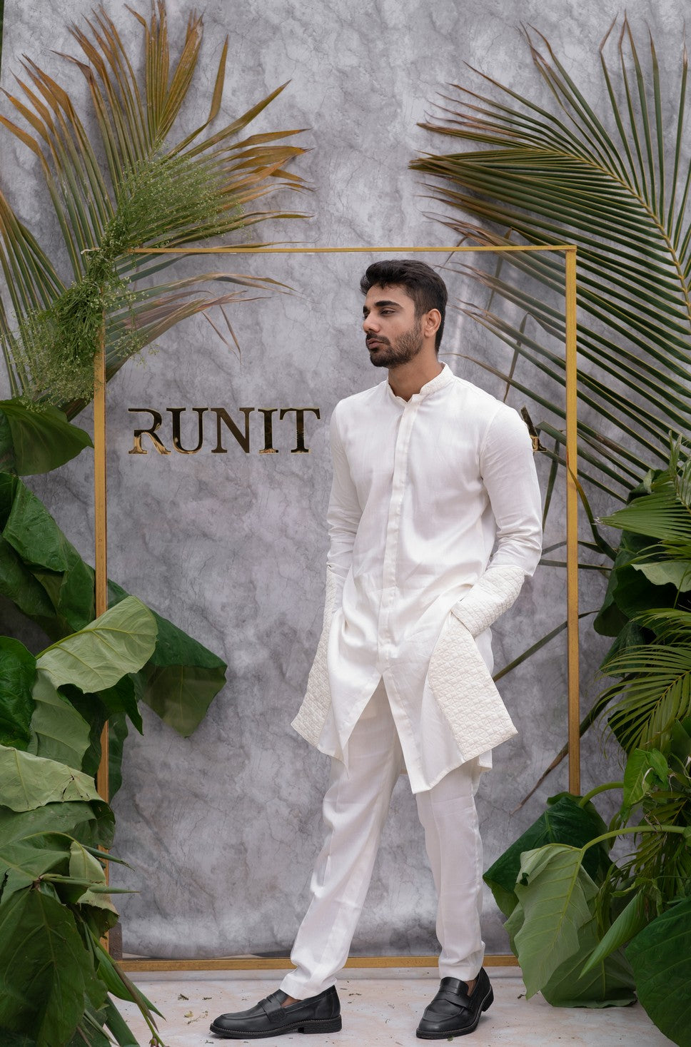 quilted kurta