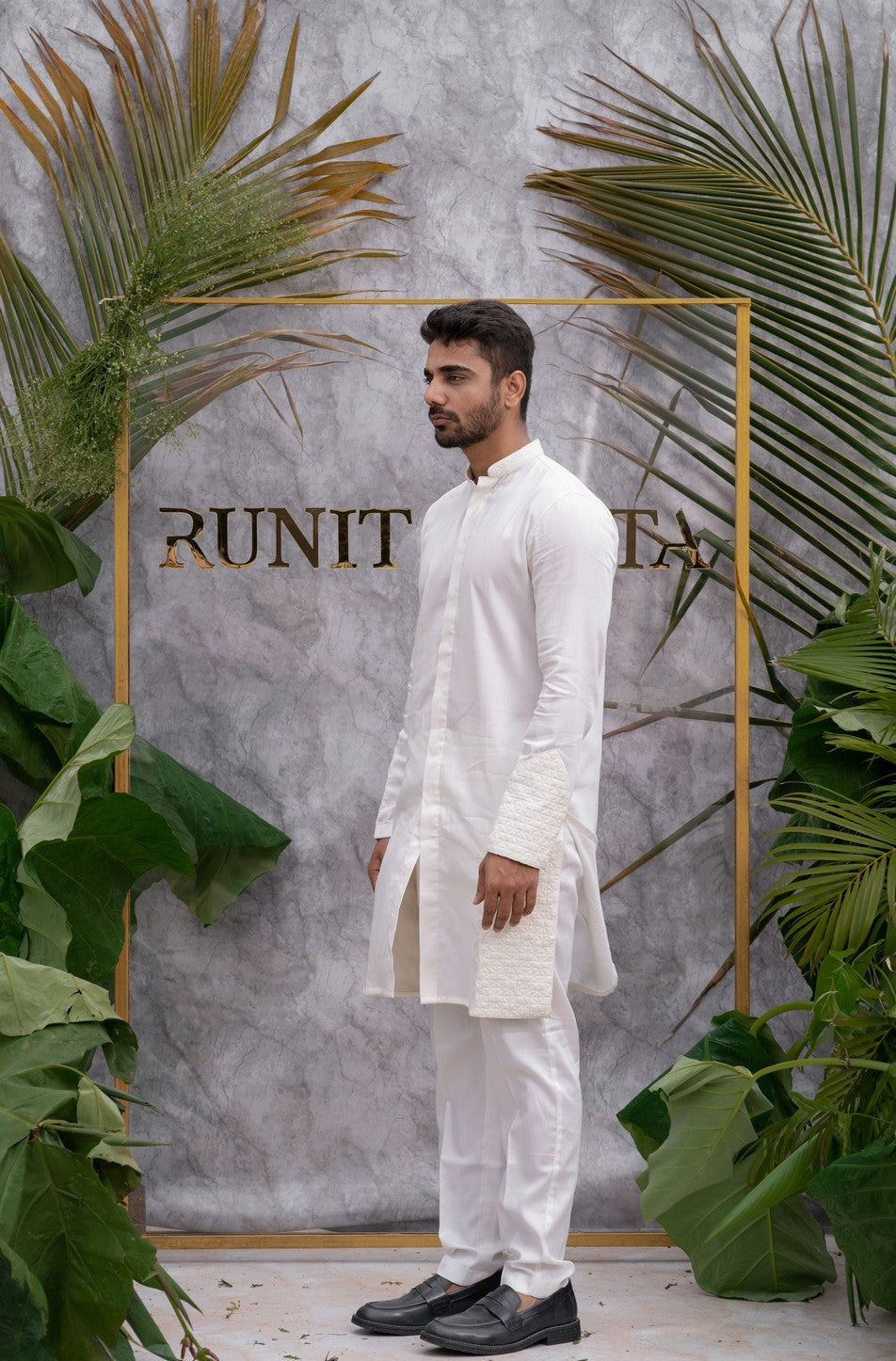 quilted kurta