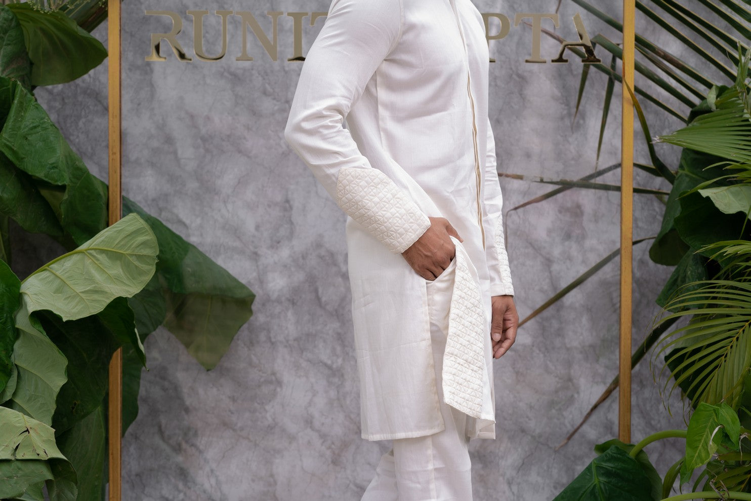 quilted kurta