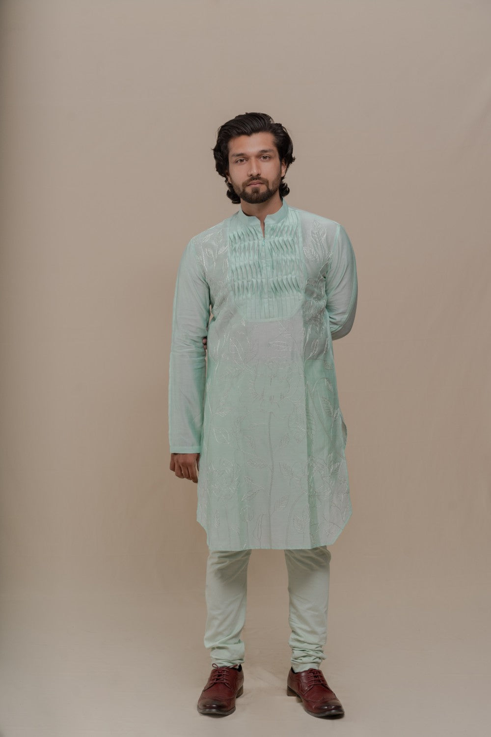 embroidered kurta