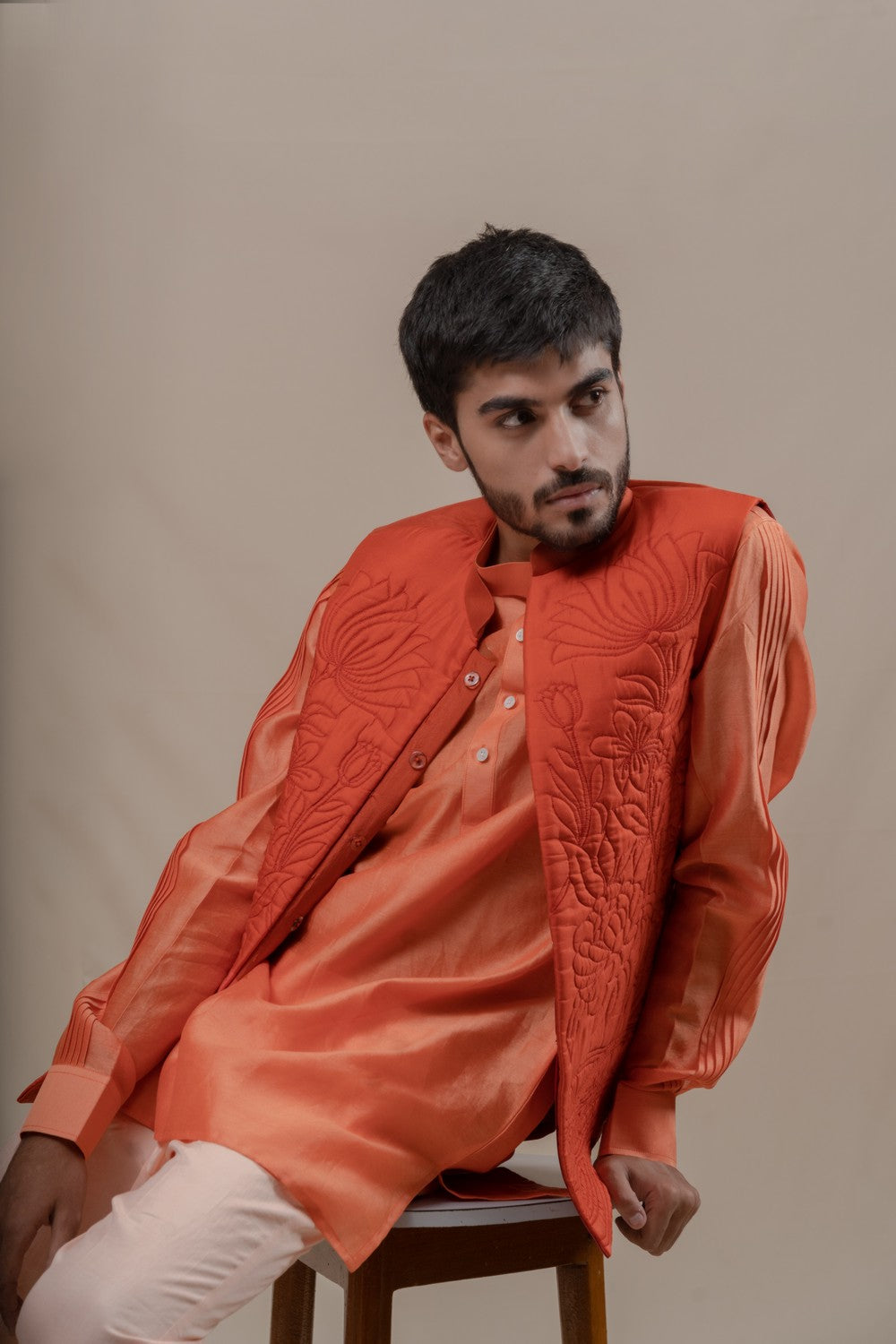 kurta with jacket