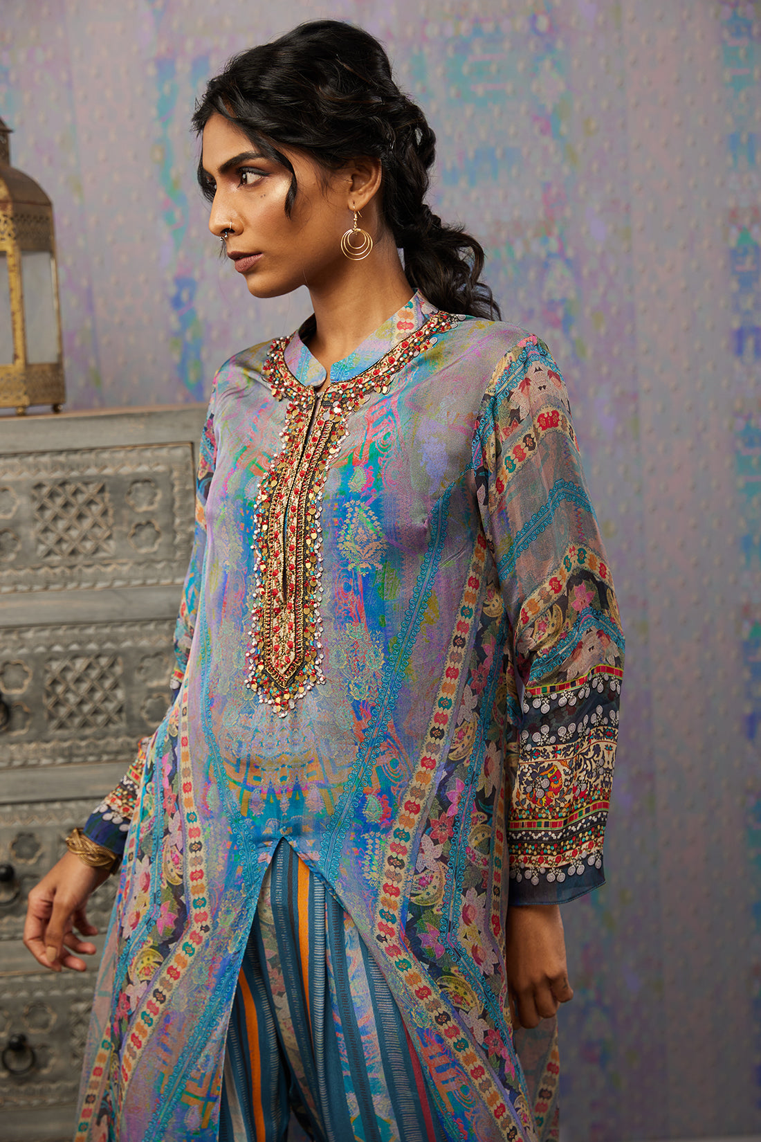 Ikaya Embroidered Kurta Set