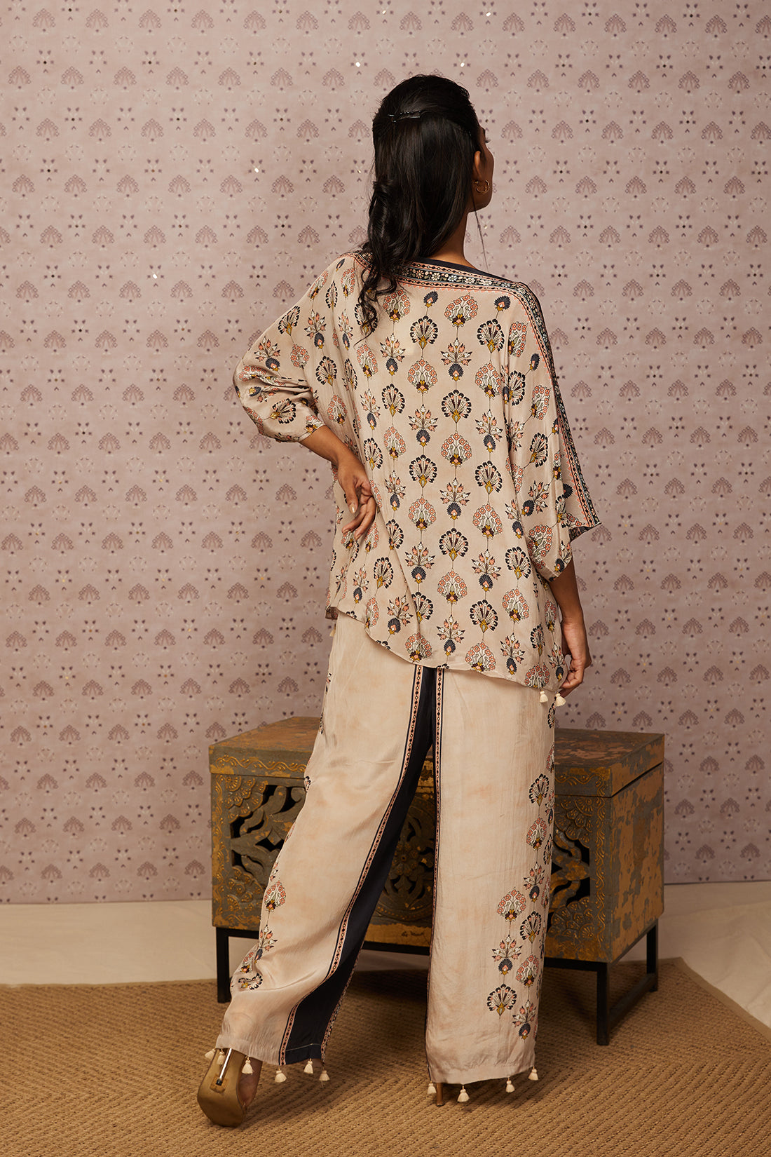 Sarouk Embroidered Co-Ord Set