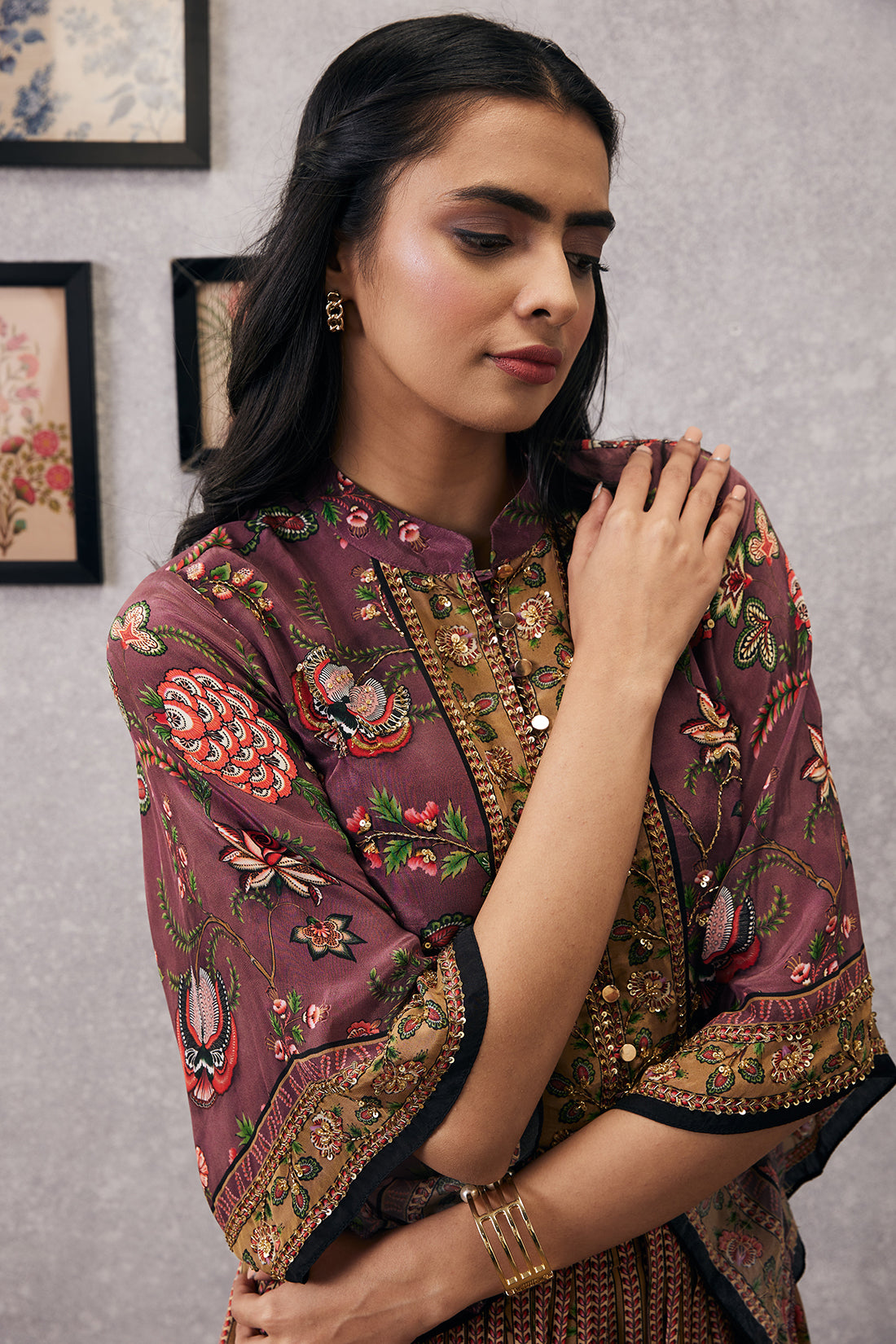 Mehr embroidered kurta set