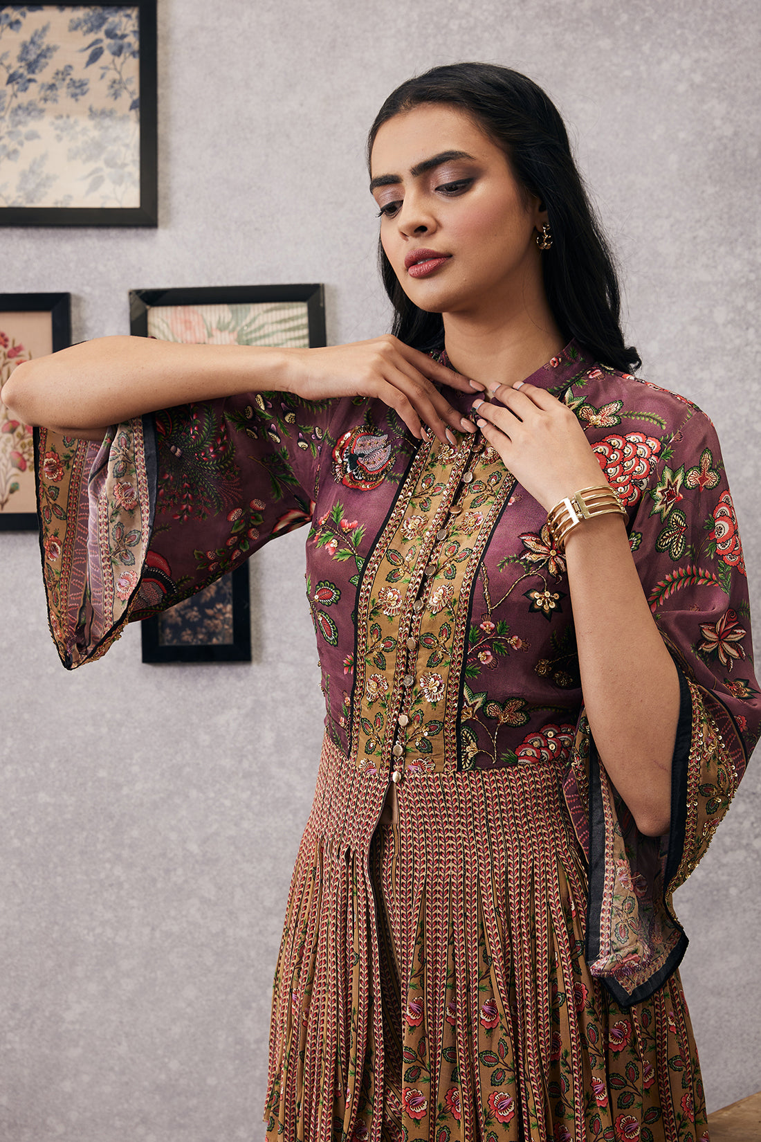 Mehr embroidered kurta set