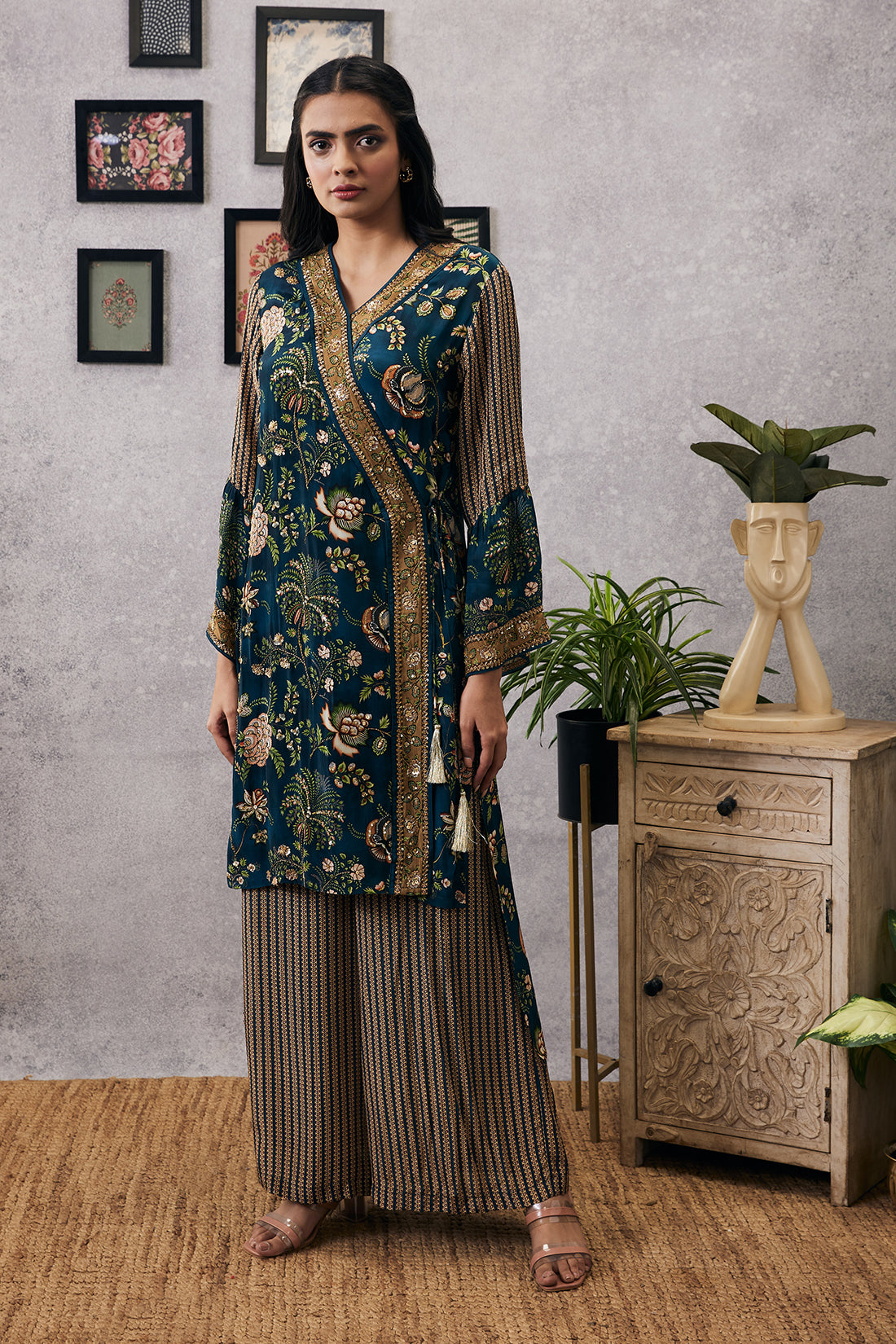 Mehr embroidered kurta set