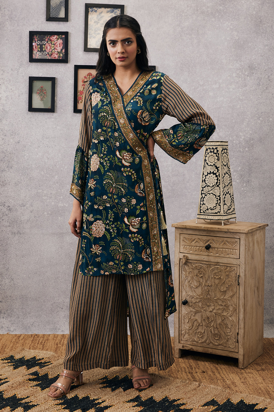 Mehr embroidered kurta set