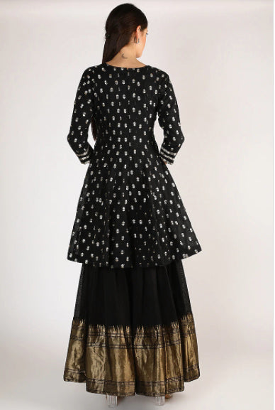 kali kurta with gharara