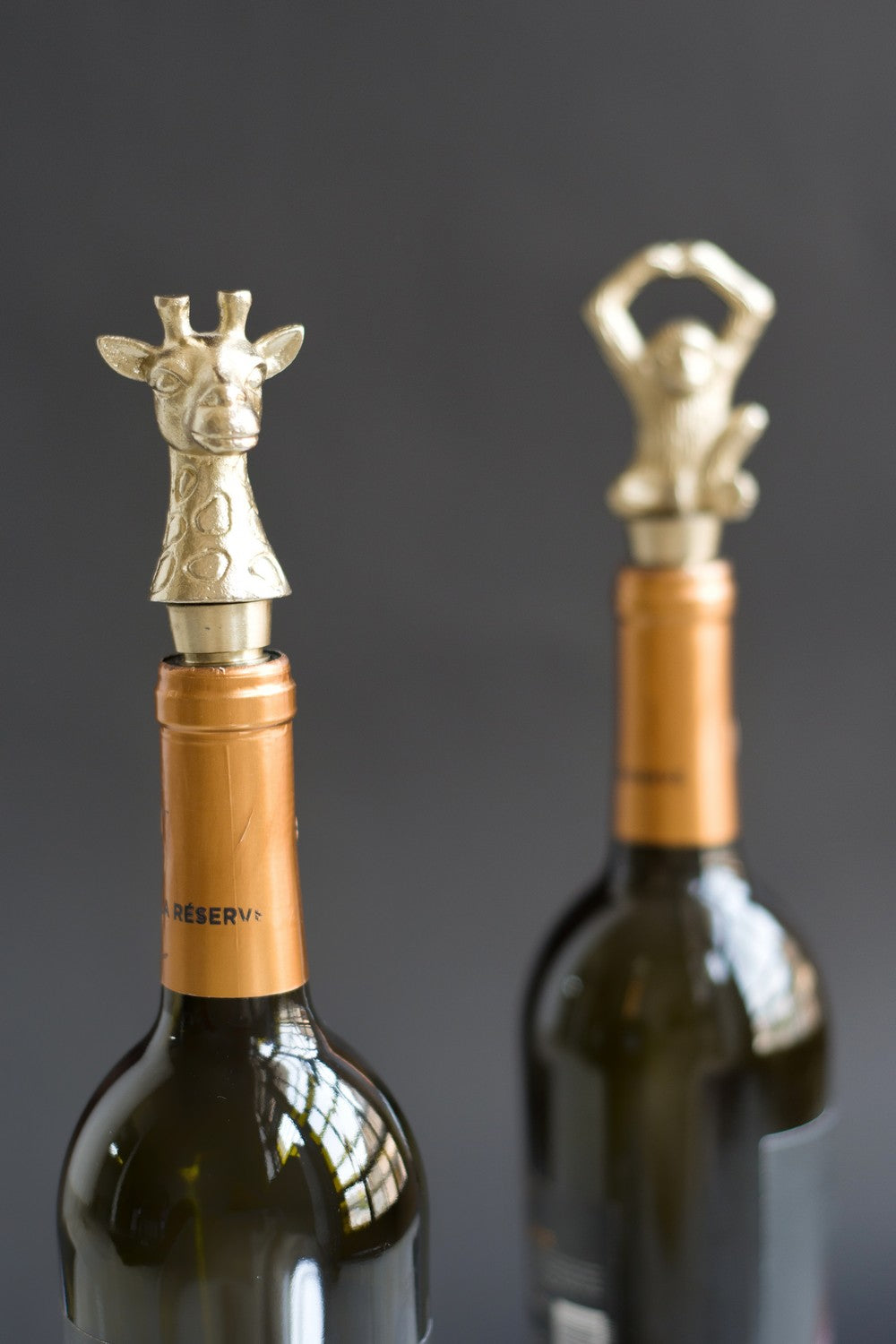 Deer party wine stopper