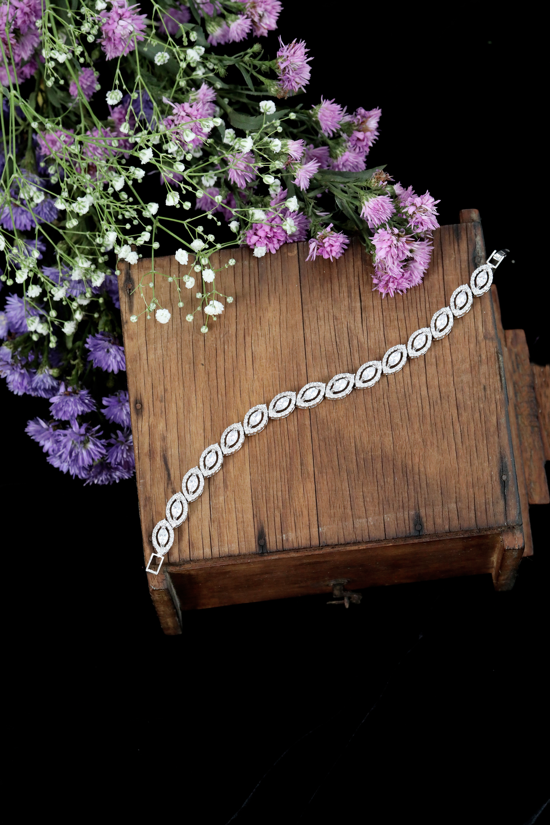 Marquise tennis bracelet